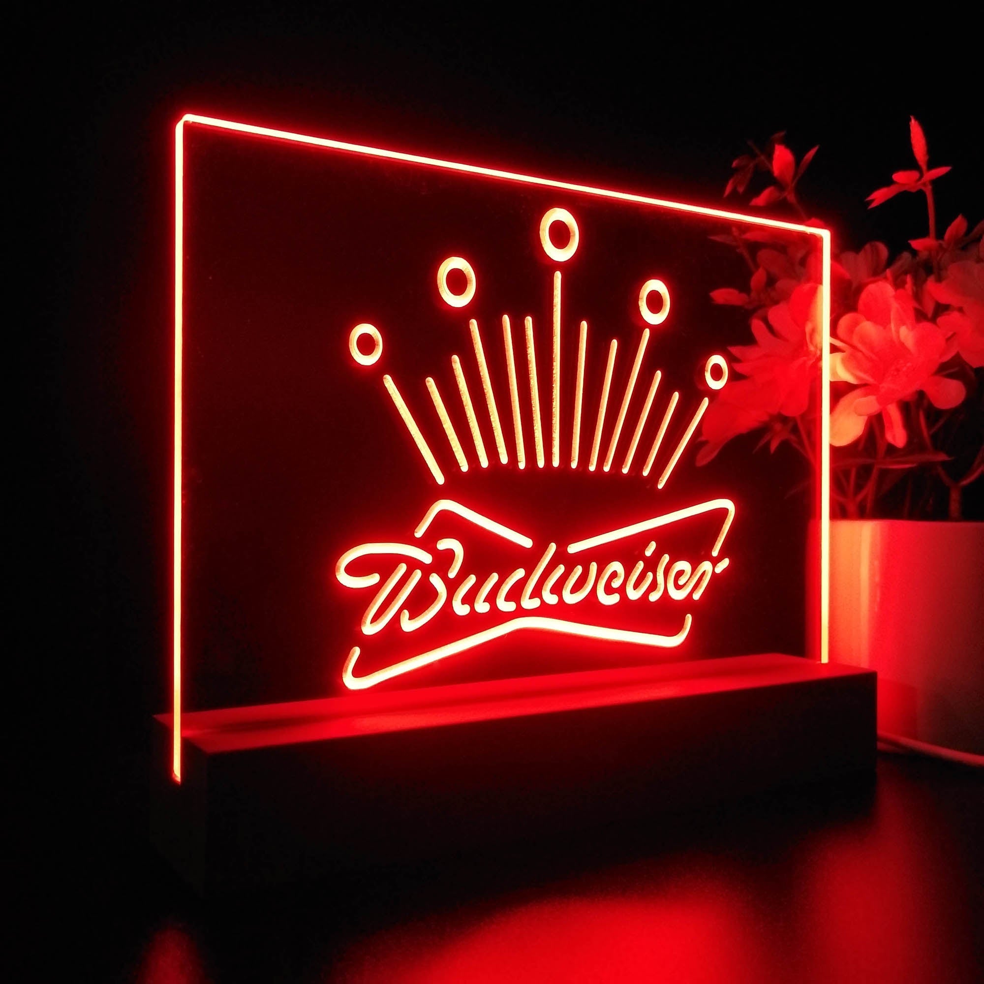 Budweiser Eagle Neon Sign Pub Bar Lamp