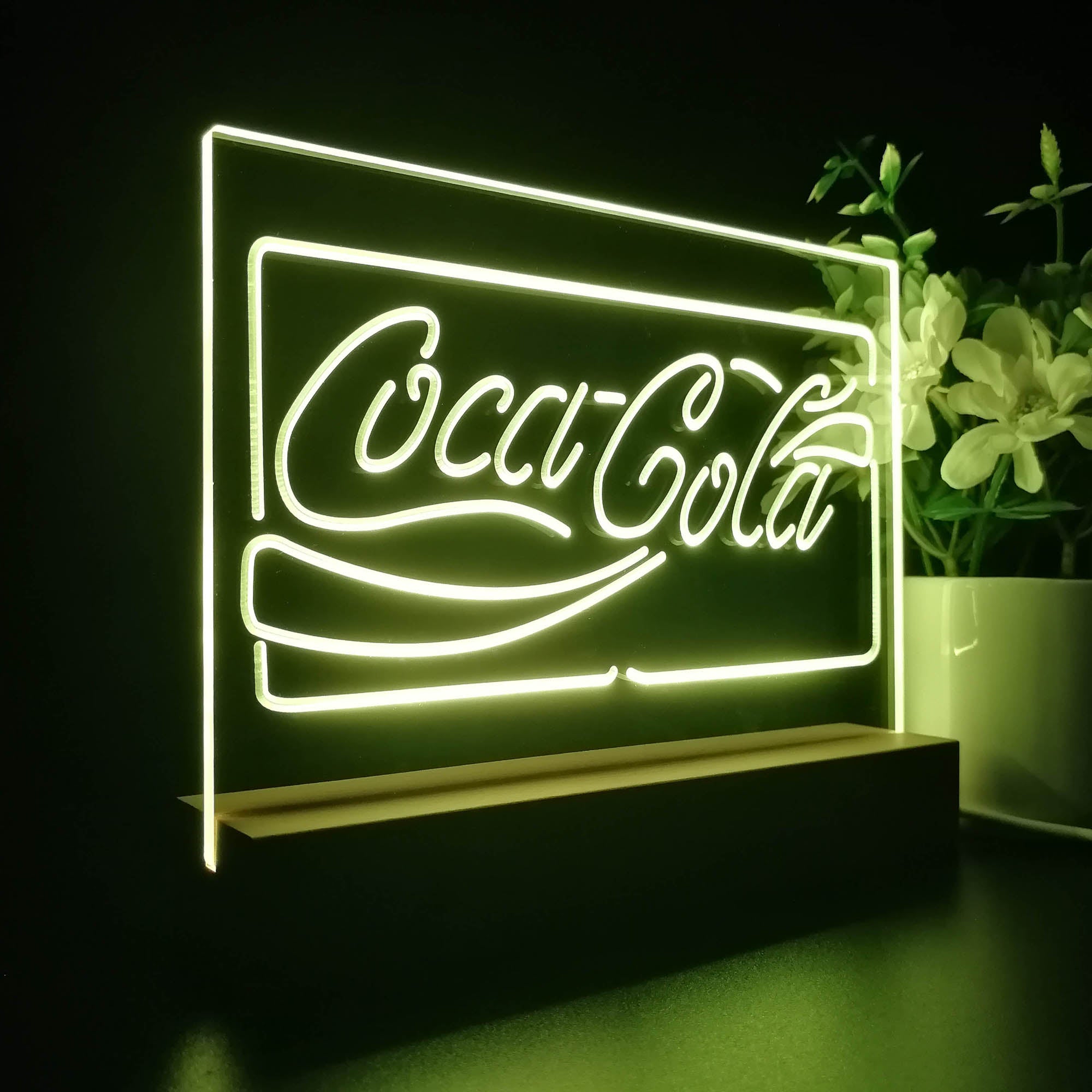 Coca Cola Decoration Gift Neon Sign Pub Bar Lamp