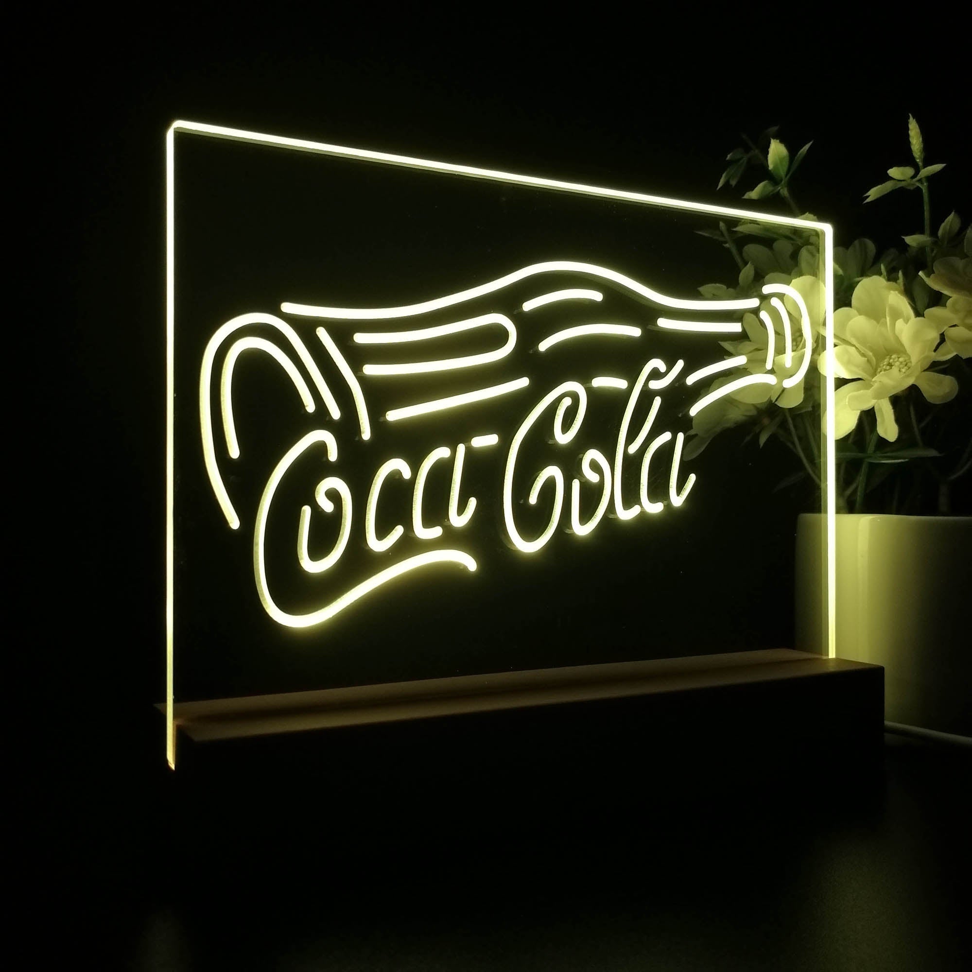 Coca Cola Bottle Drink Bar Neon Sign Pub Bar Lamp