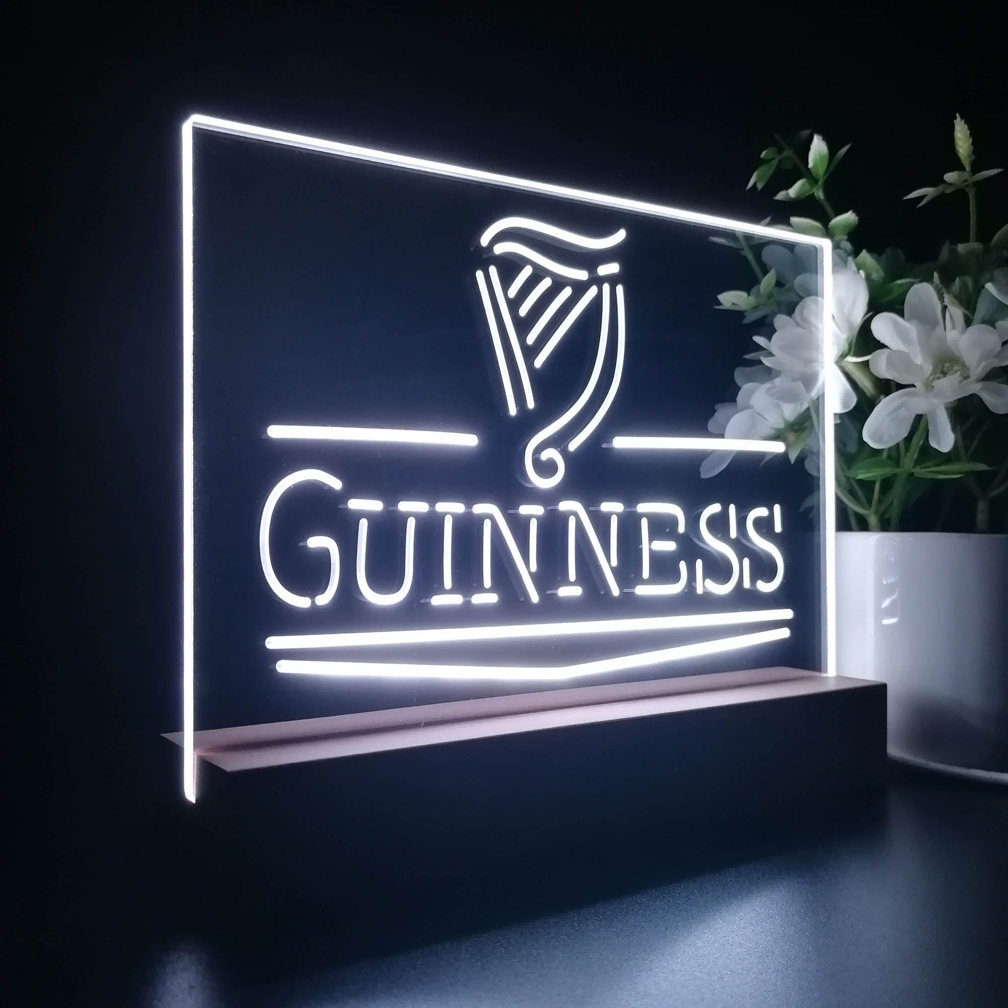 Guinness Classic Neon Sign Pub Bar Lamp