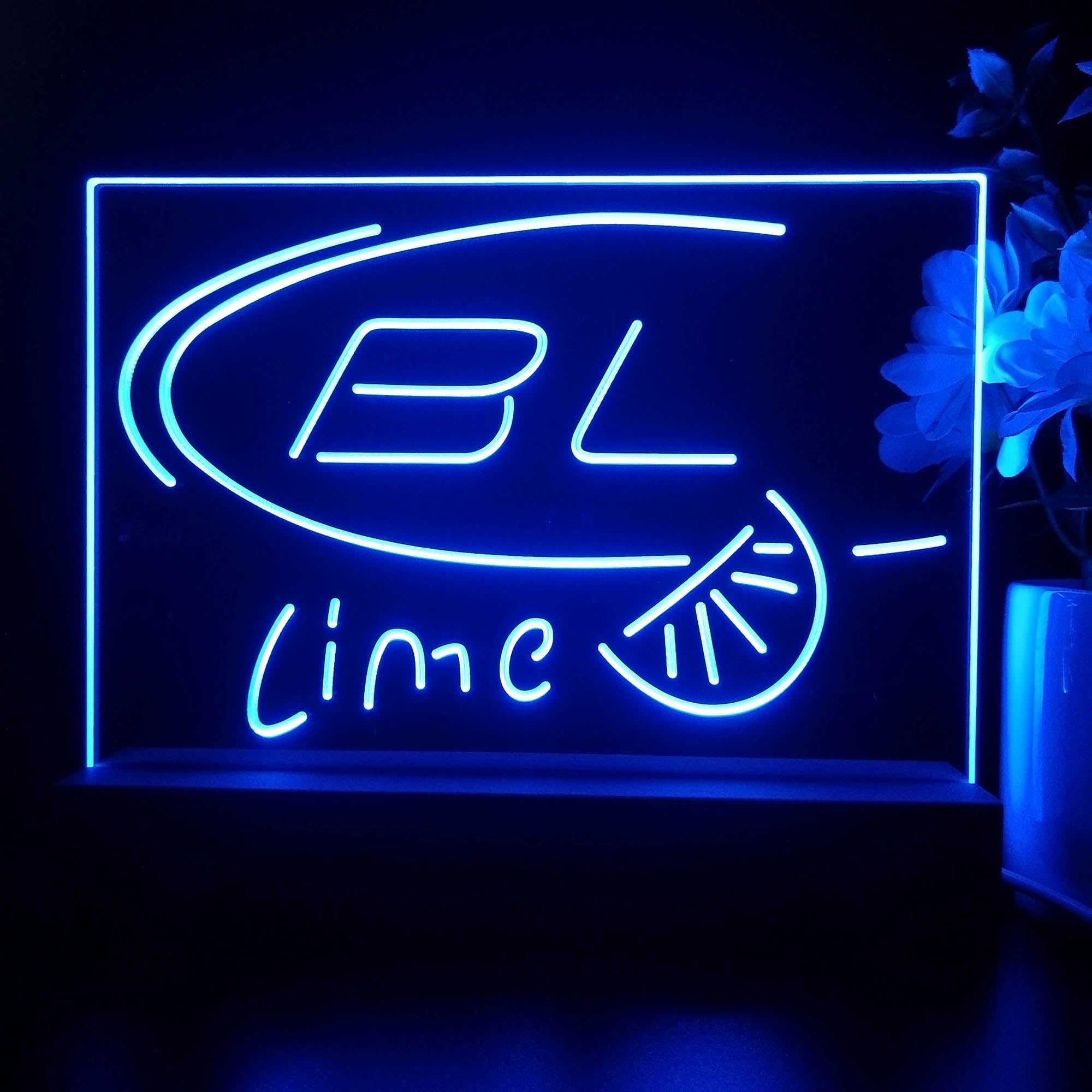 Bud Light Lime Neon Sign Pub Bar Lamp