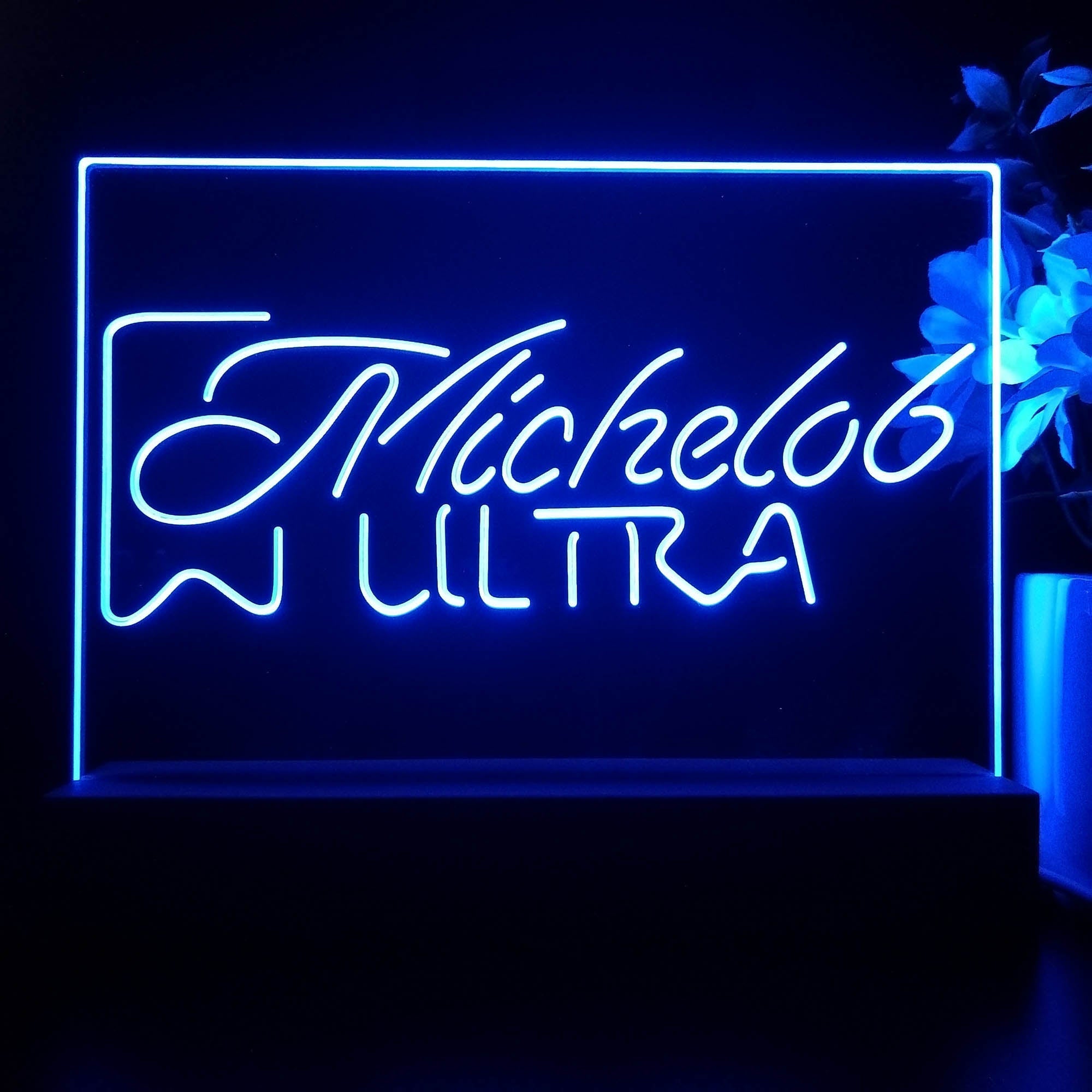 Michelob Ultra Superior Light Beer Neon Sign Pub Bar Lamp