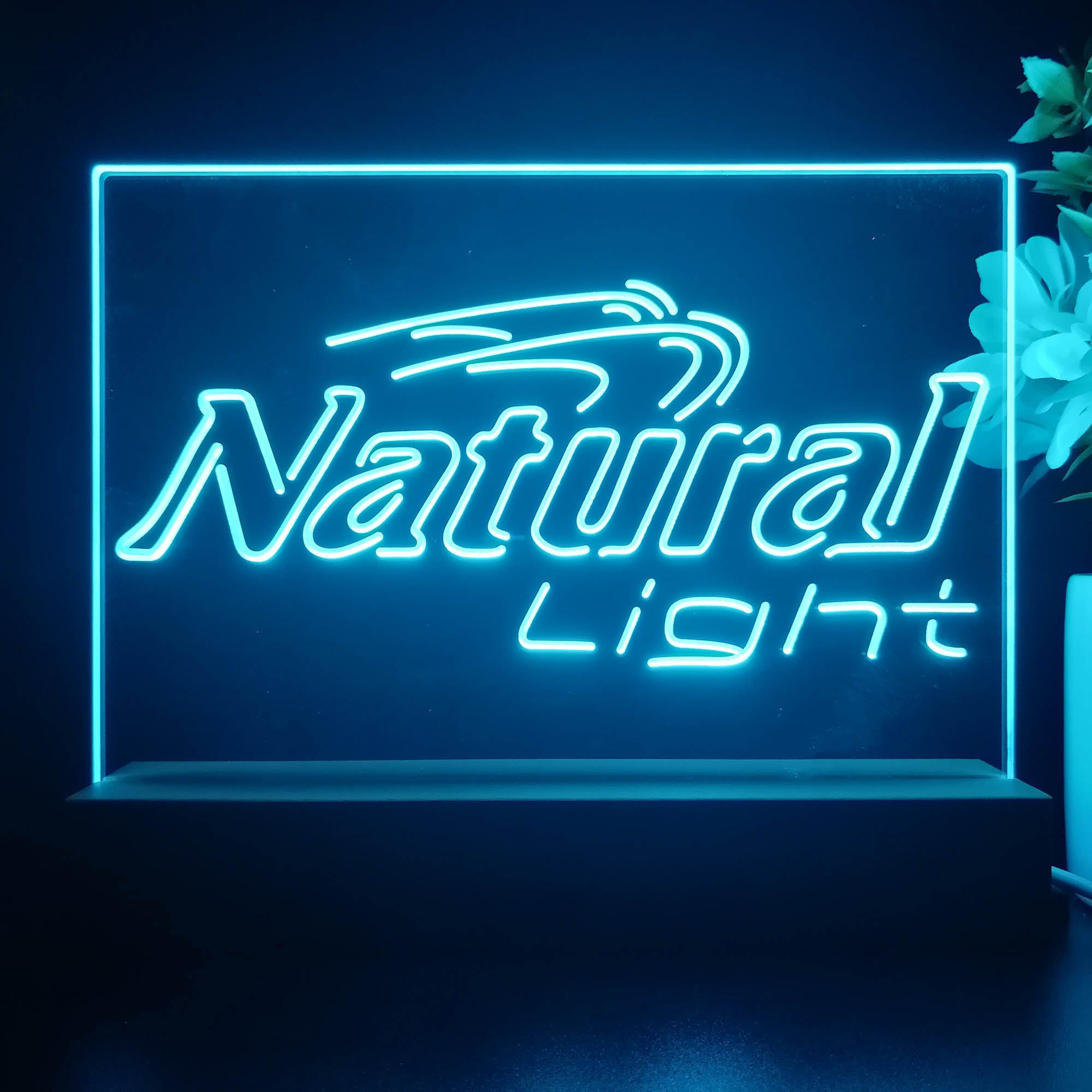 Natural Light Beer Bar Gift Neon Sign Pub Bar Lamp
