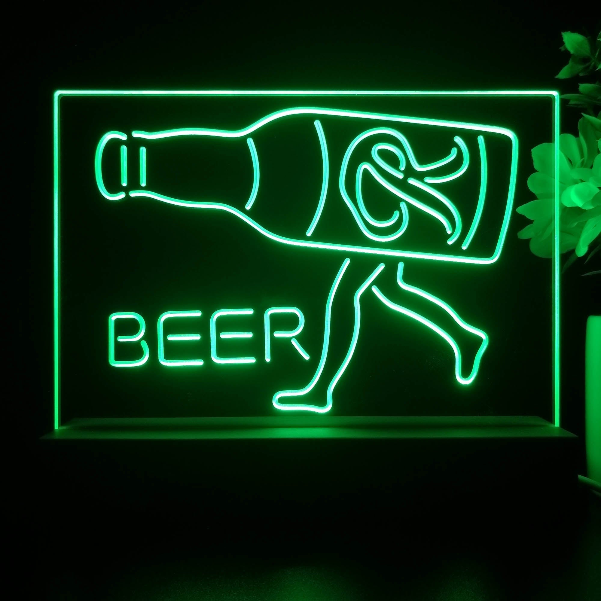 Rainier Beer Garage Man Cave Bar Neon Sign Pub Bar Lamp