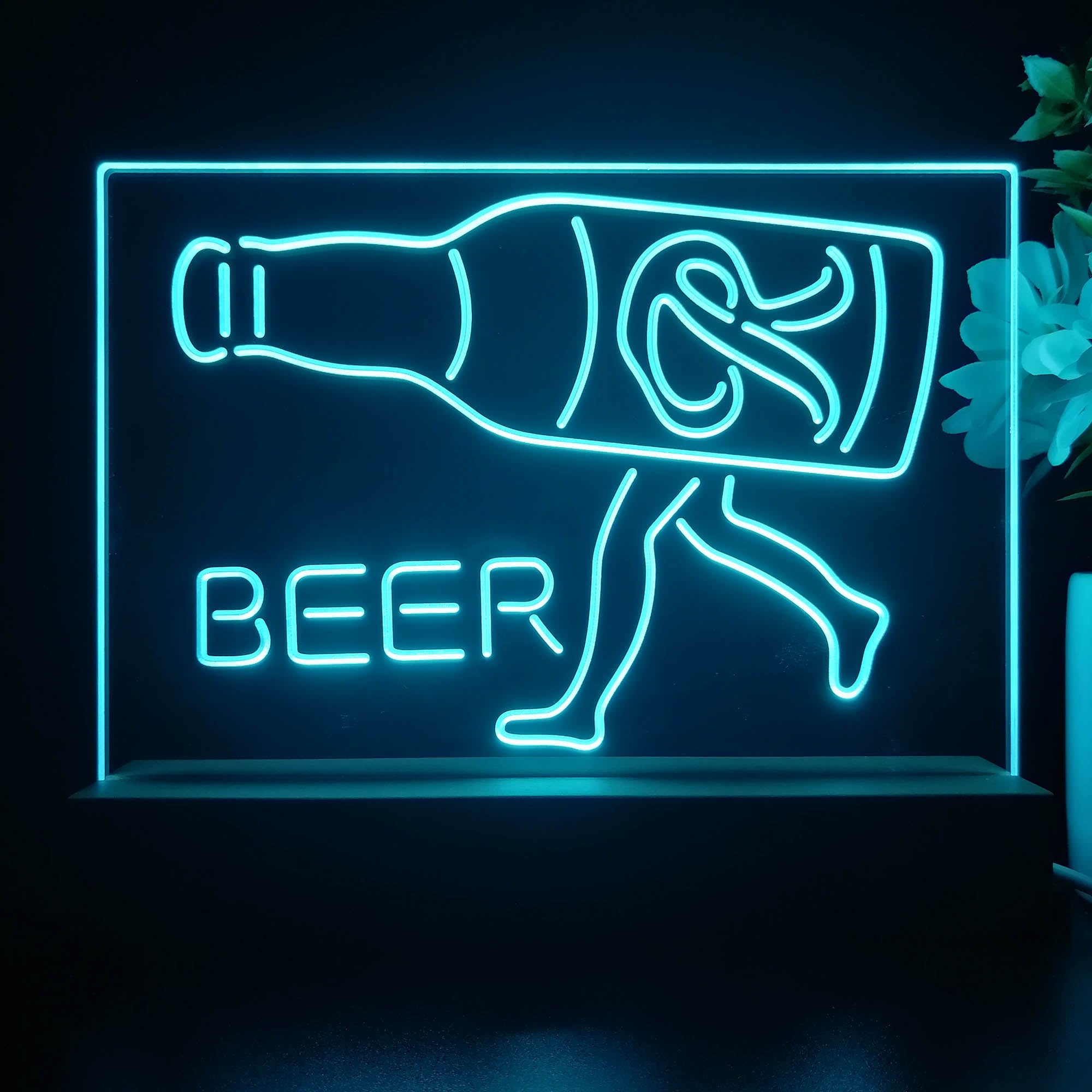 Rainier Beer Garage Man Cave Bar Neon Sign Pub Bar Lamp