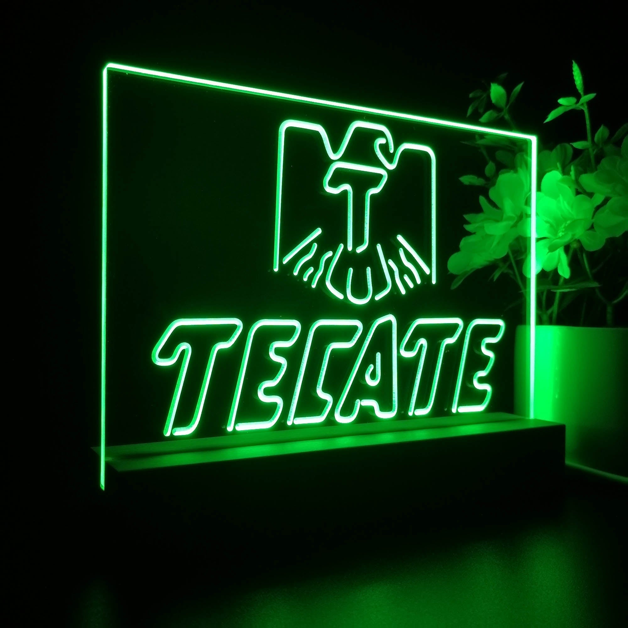 Tecate Beer Bar Neon Sign Pub Bar Lamp