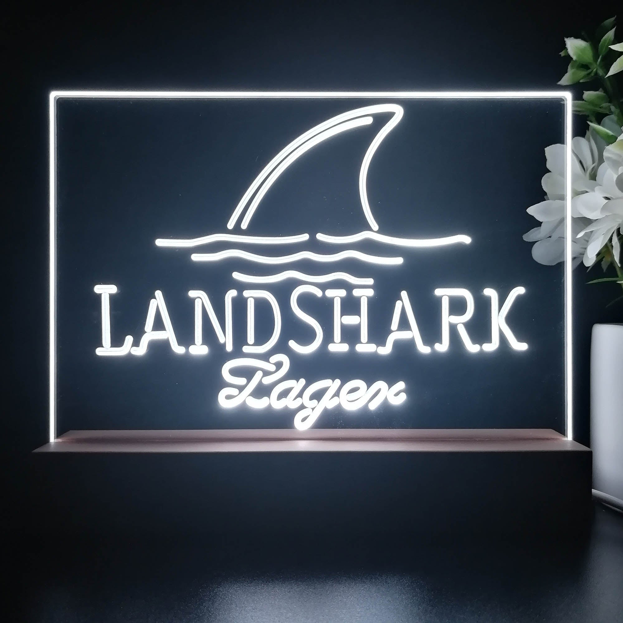 Landshark Larger Beer Neon Sign Pub Bar Lamp