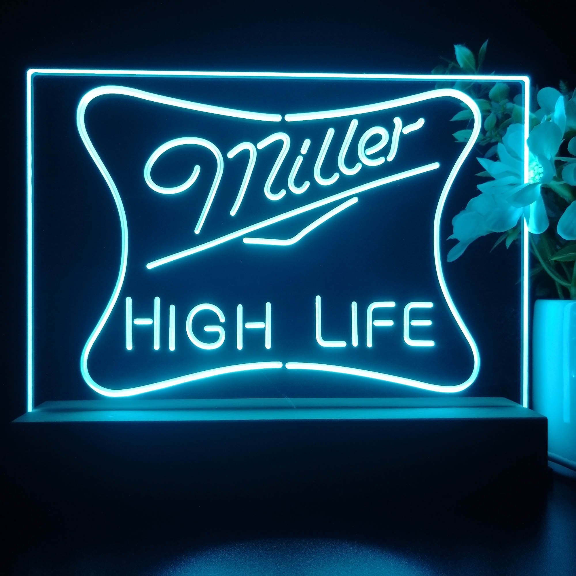 Miller High Life Beer Neon Pub Bar Sign LED Lamp | PRO LED SIGN