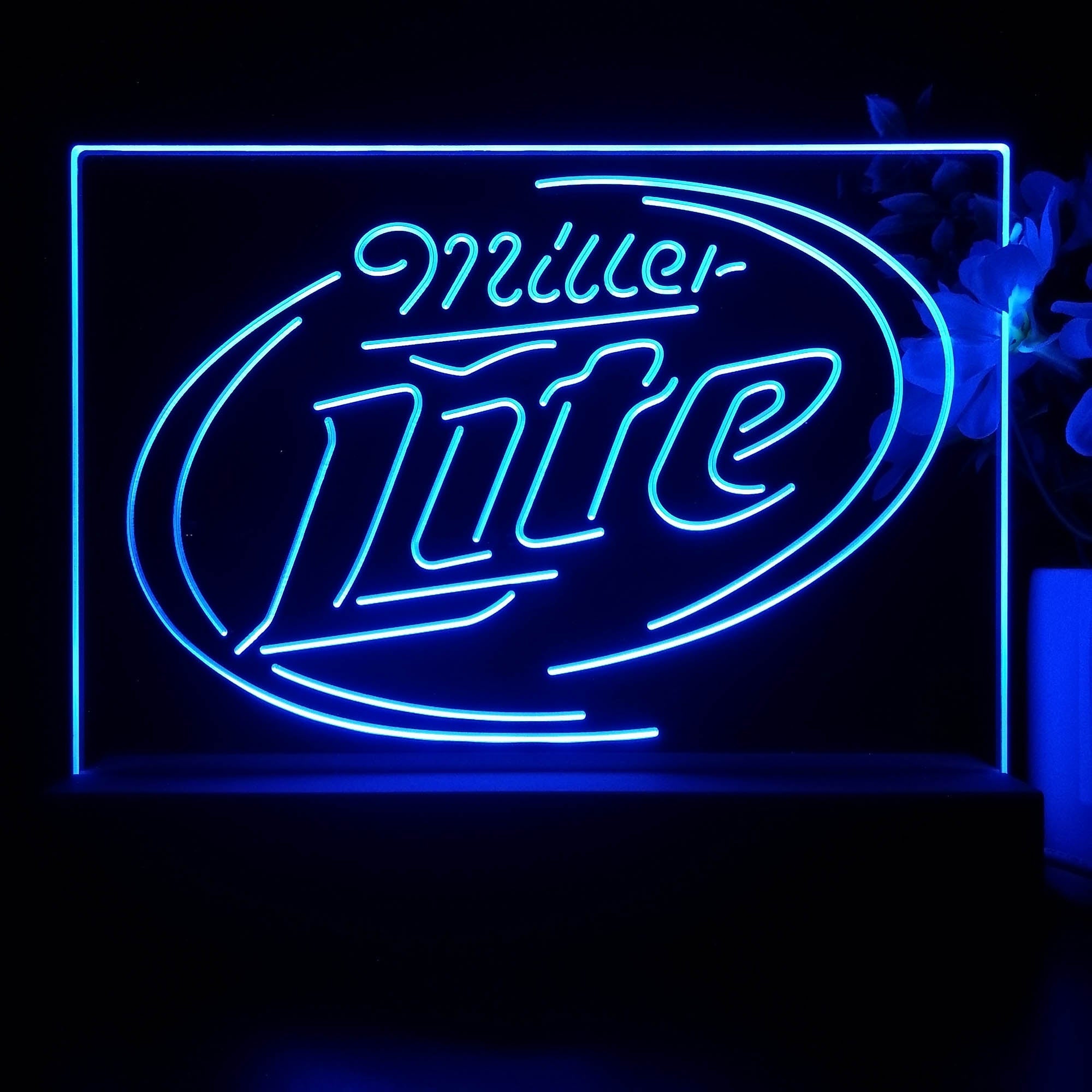 Miller Lite Classic Neon Sign Pub Bar Lamp