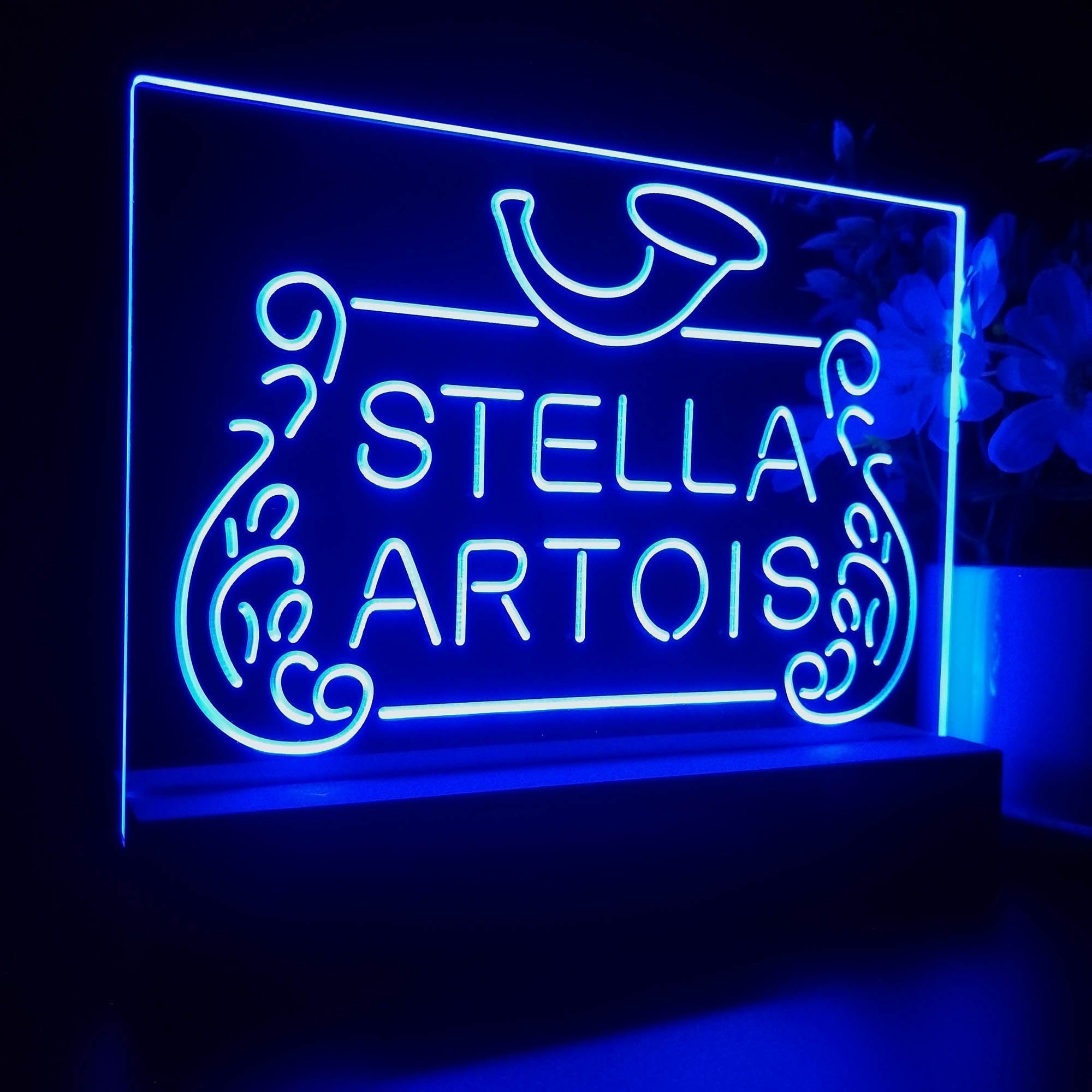 Stella Artois Beer Club Neon Sign Pub Bar Lamp