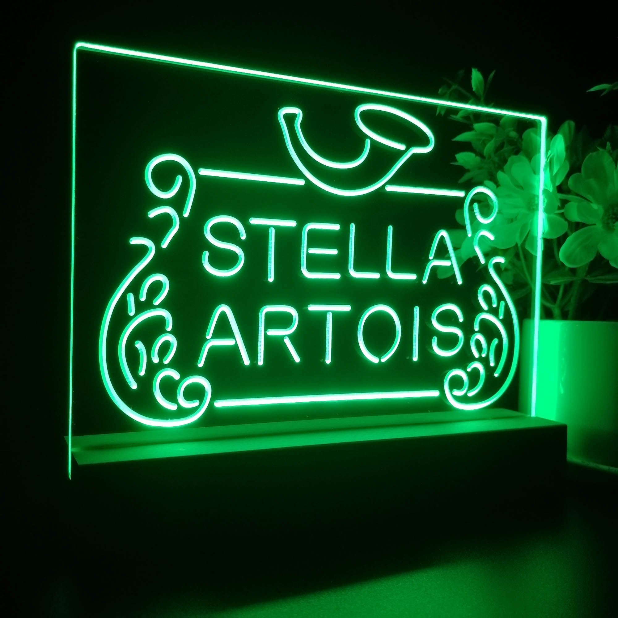 Stella Artois Beer Club Neon Sign Pub Bar Lamp