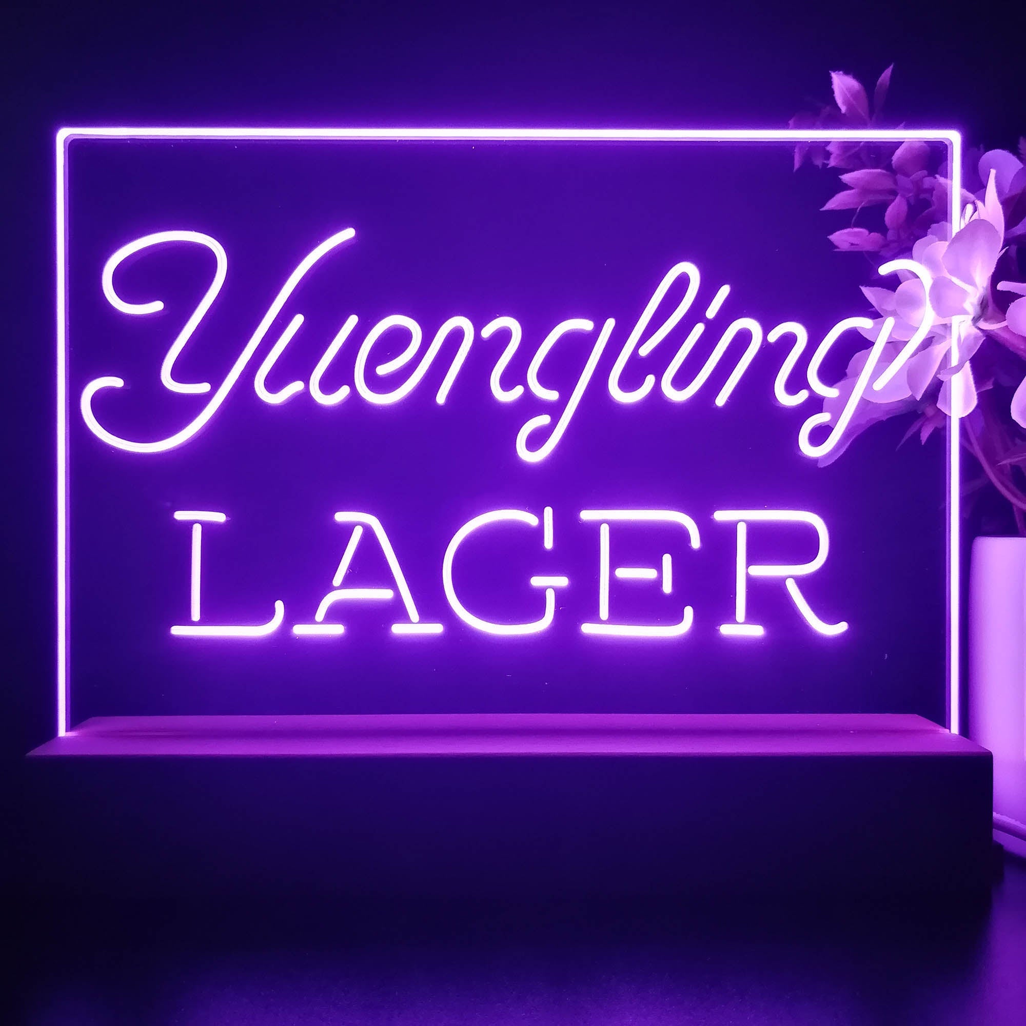 Yuengling Larger Beer Neon Sign Pub Bar Lamp
