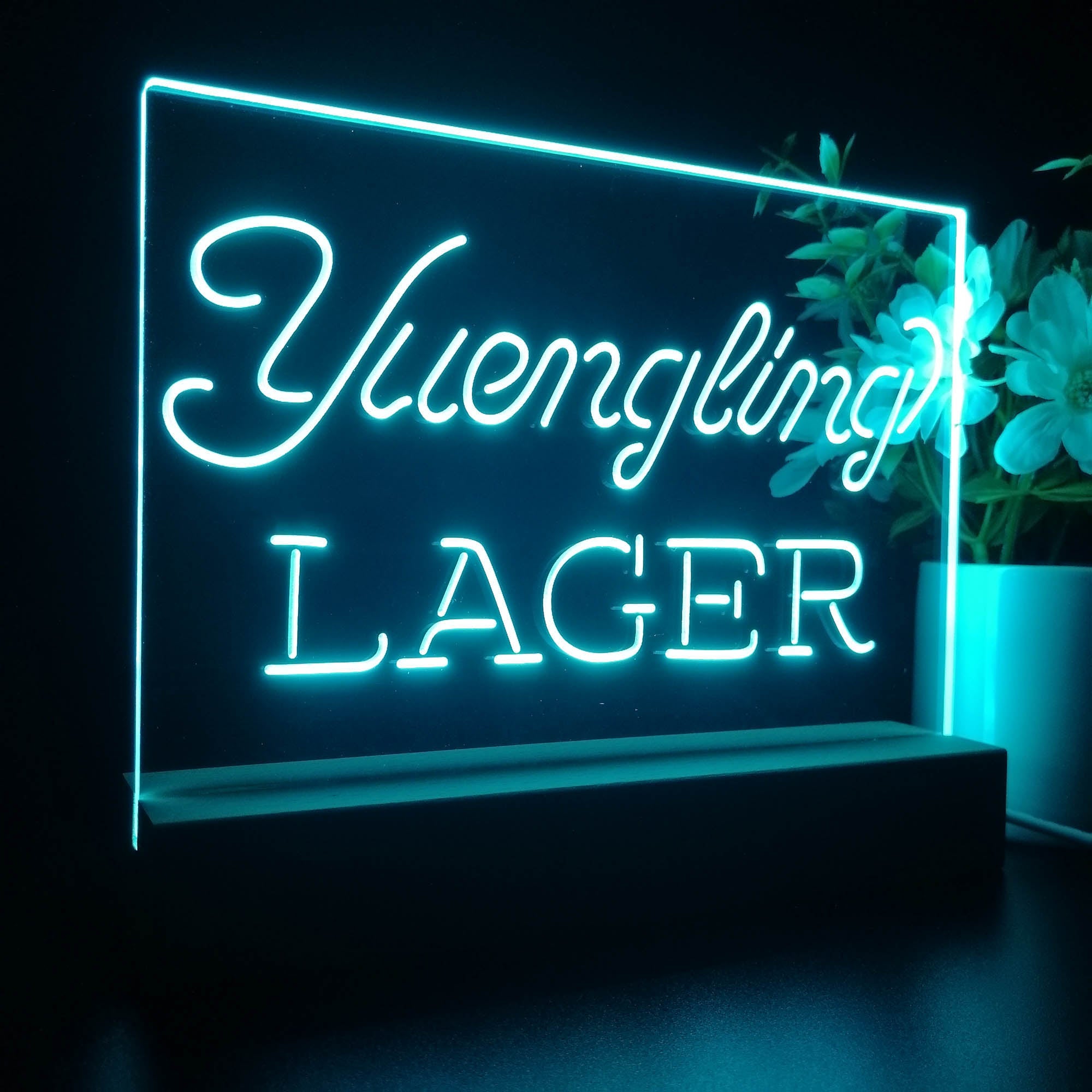 Yuengling Larger Beer Neon Sign Pub Bar Lamp