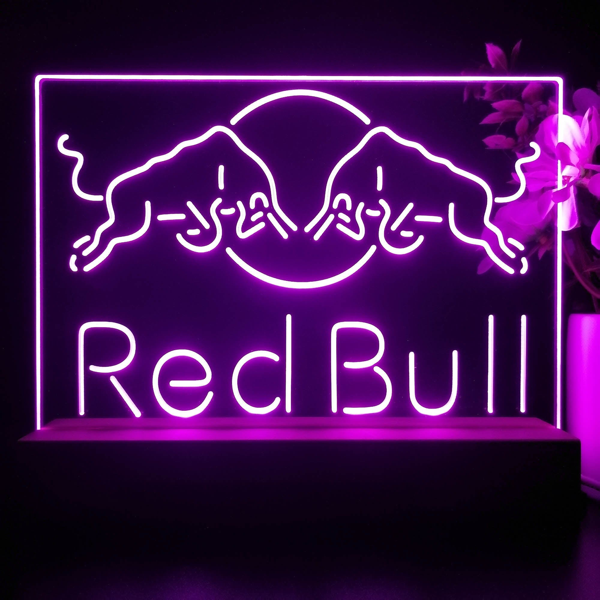 Red Bull Sport Neon Sign Pub Bar Lamp