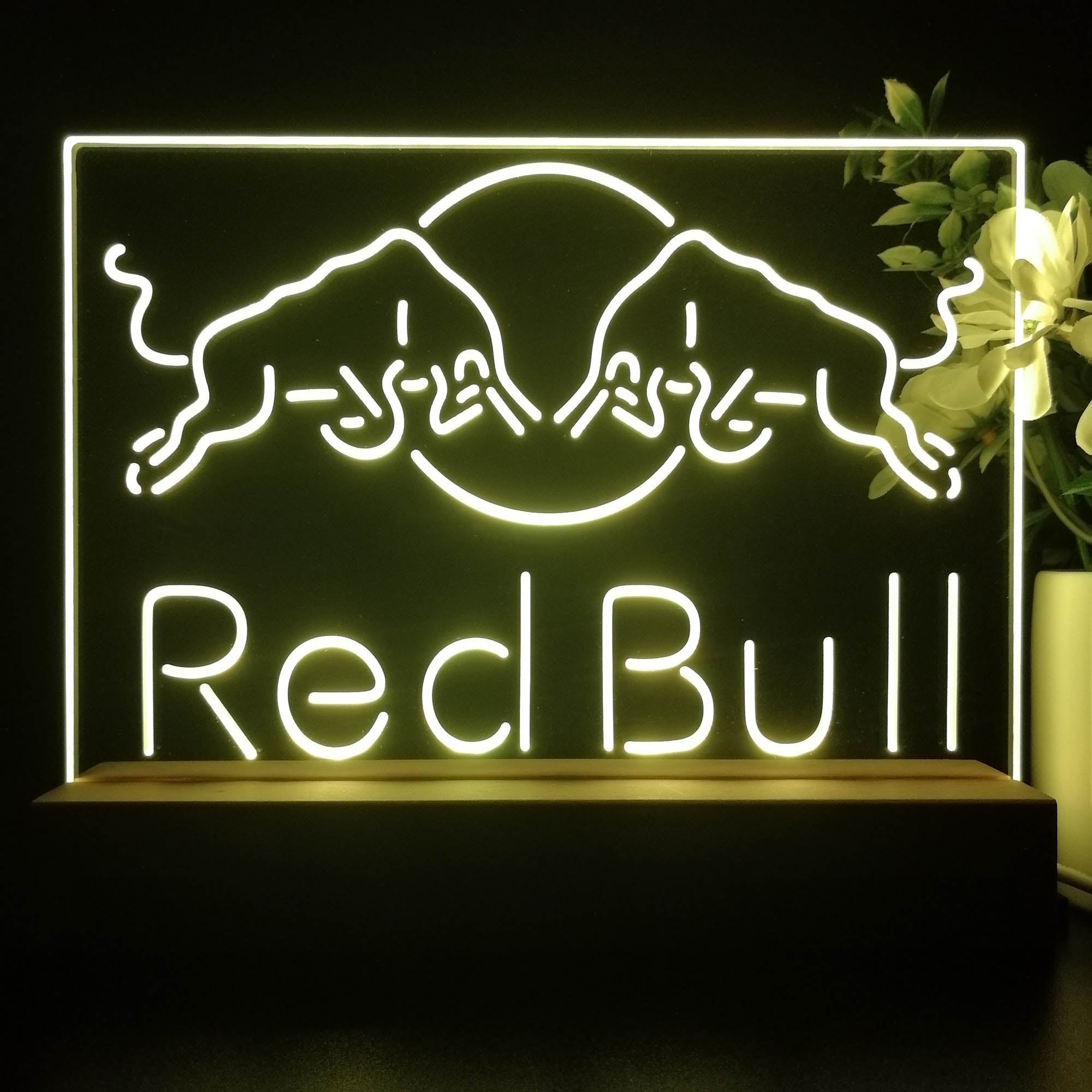 Red Bull Sport Neon Sign Pub Bar Lamp
