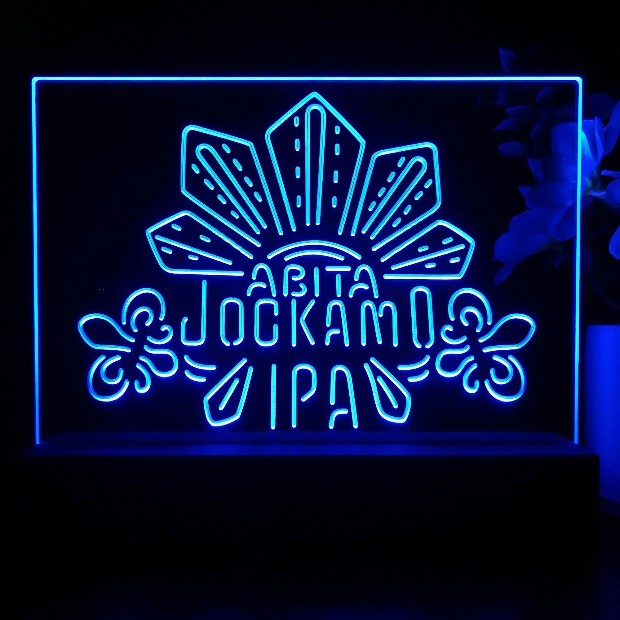 Abita Jockamo IPA Neon Sign Pub Bar Lamp