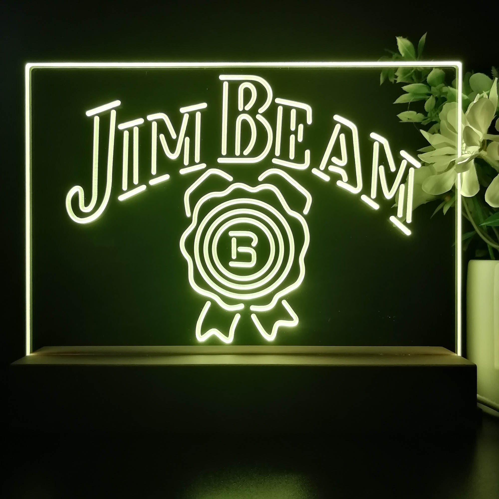 Jim Beam Beer Pub Neon Sign Pub Bar Lamp