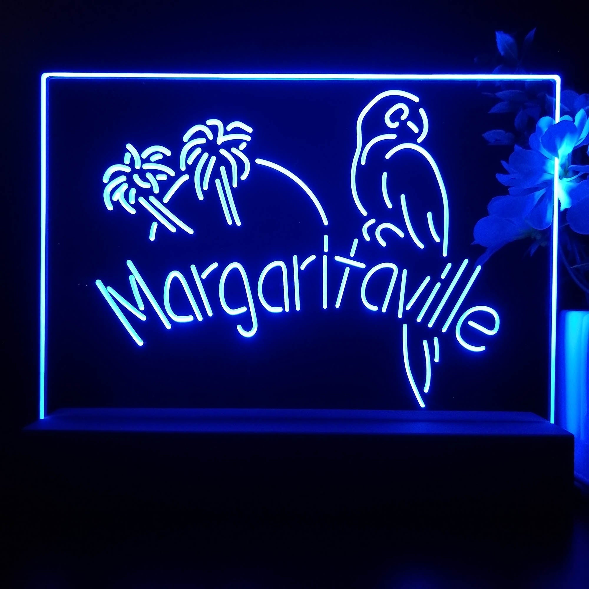 Jimmy Buffett Margaritaville Neon Sign Pub Bar Lamp