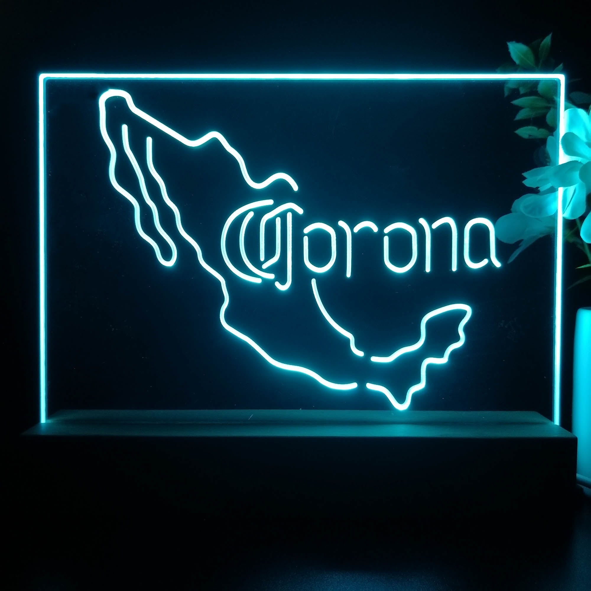 Corona Mexico Cerveza Neon Sign Pub Bar Lamp