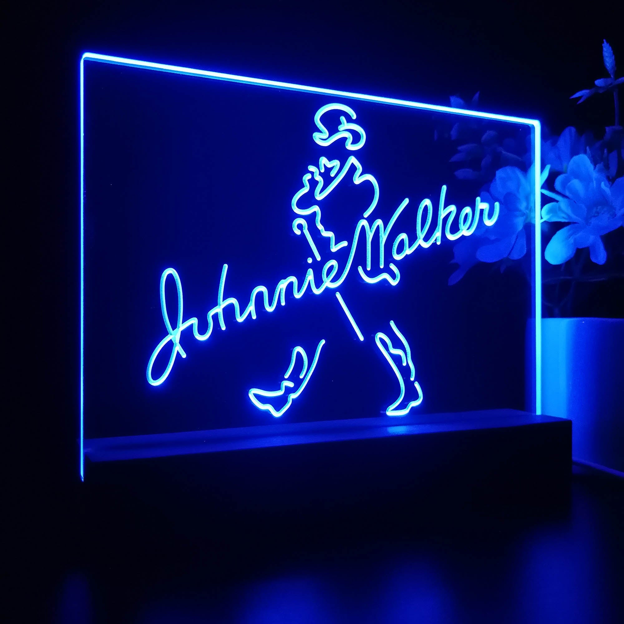 Johnnie Walker Neon Sign Pub Bar Lamp
