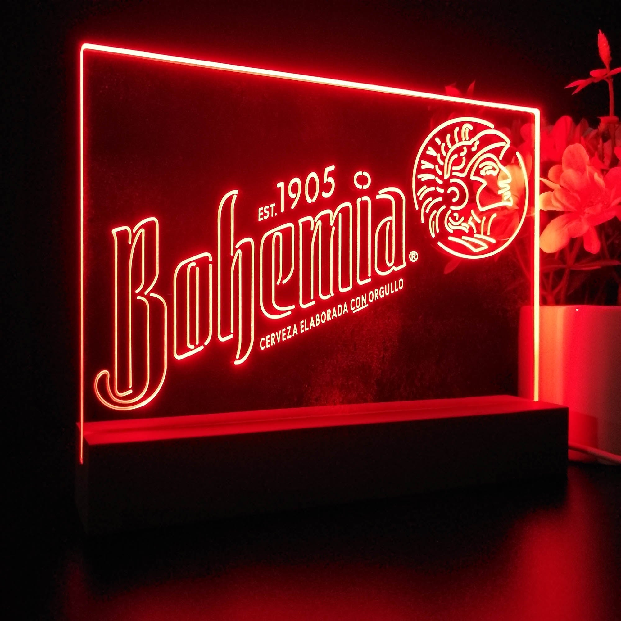 Cervejaria Bohemia Neon Sign Pub Bar Lamp