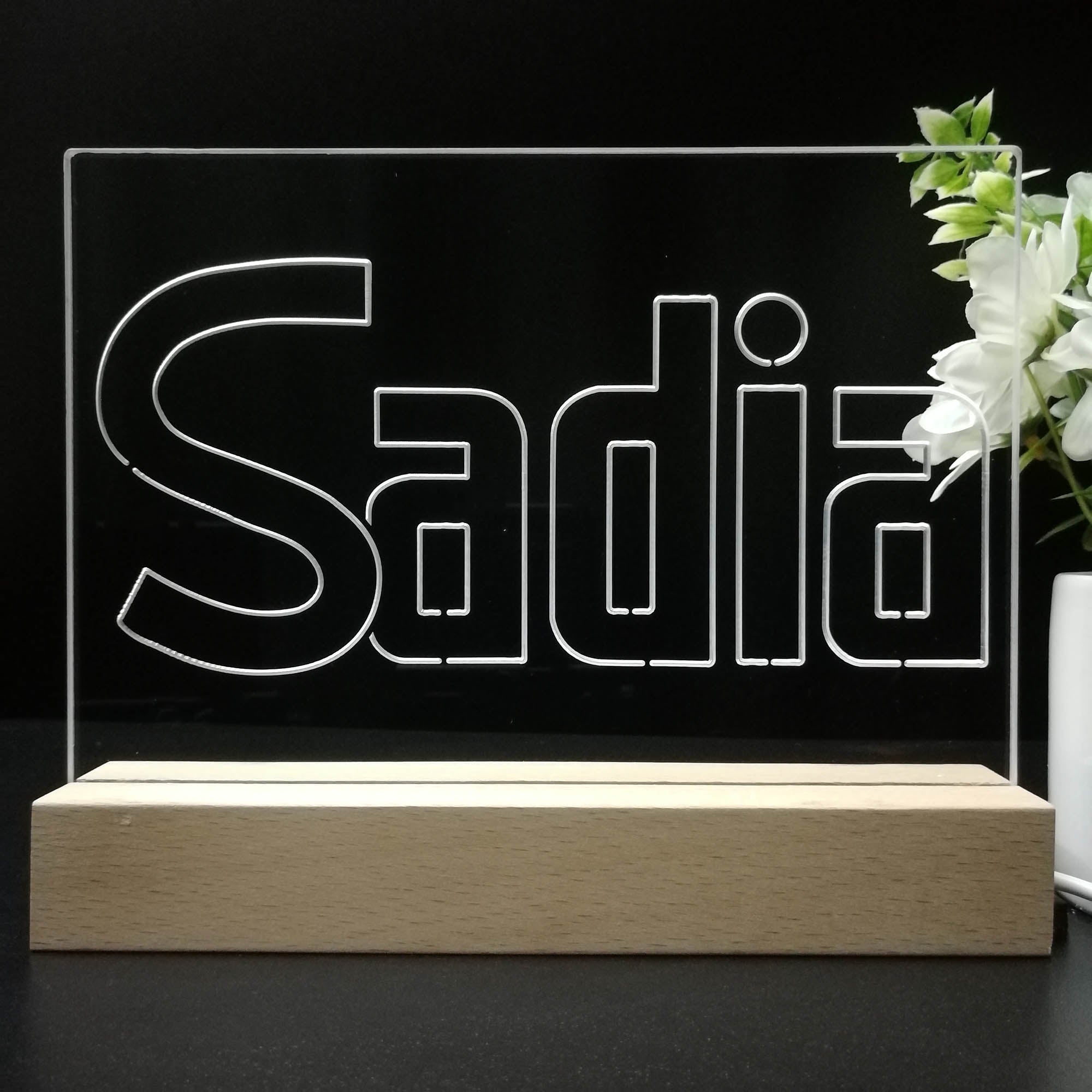 Sadia Neon Sign Pub Bar Lamp