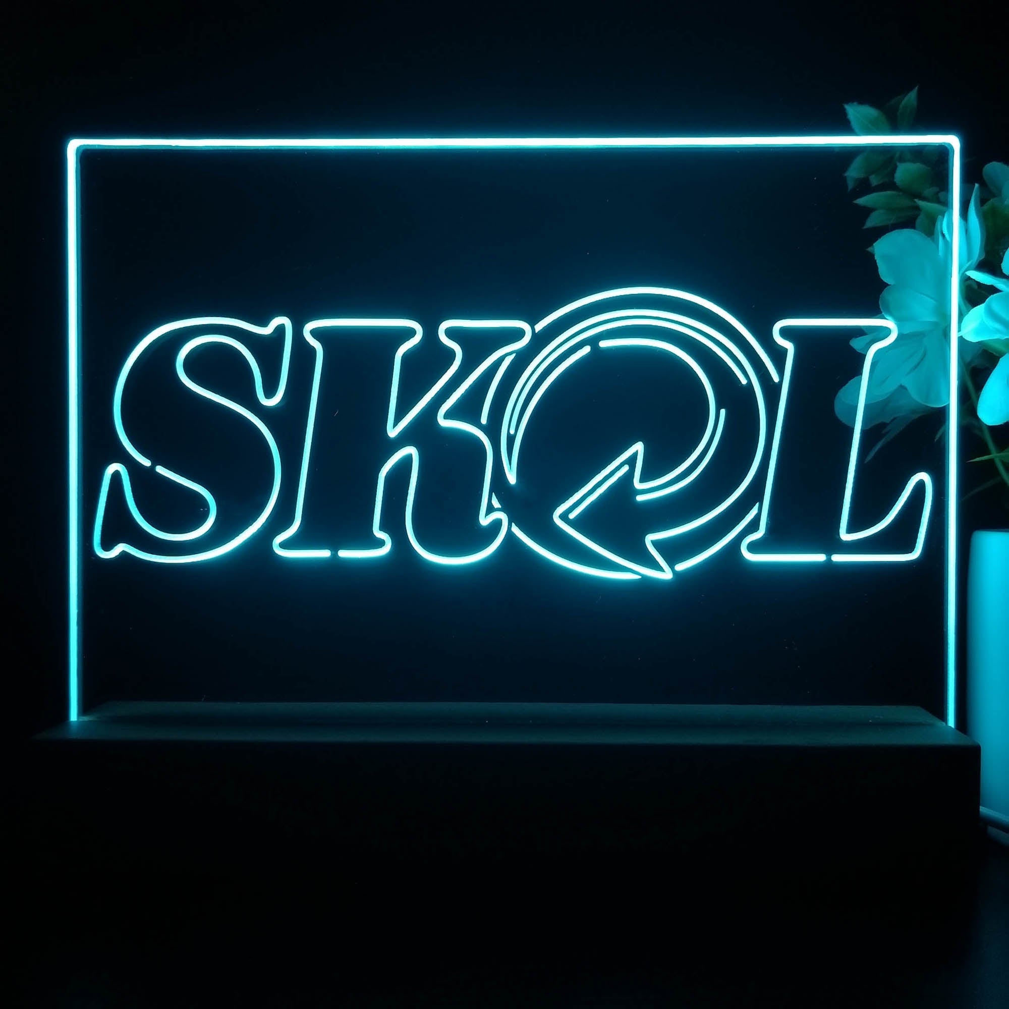 SKOL Bar Neon Sign Pub Bar Lamp
