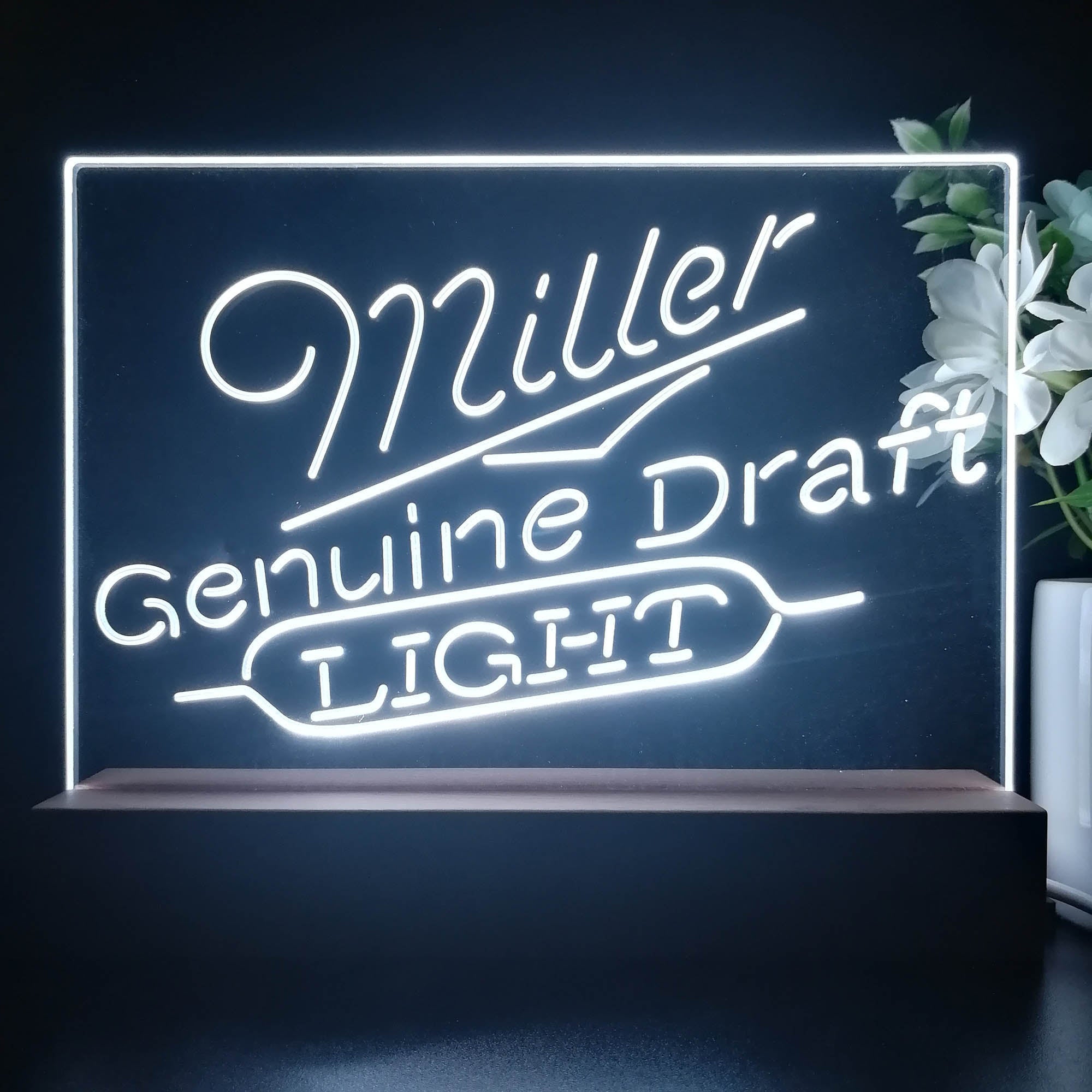 Miller Genuine Draft Light Neon Sign Pub Bar Lamp