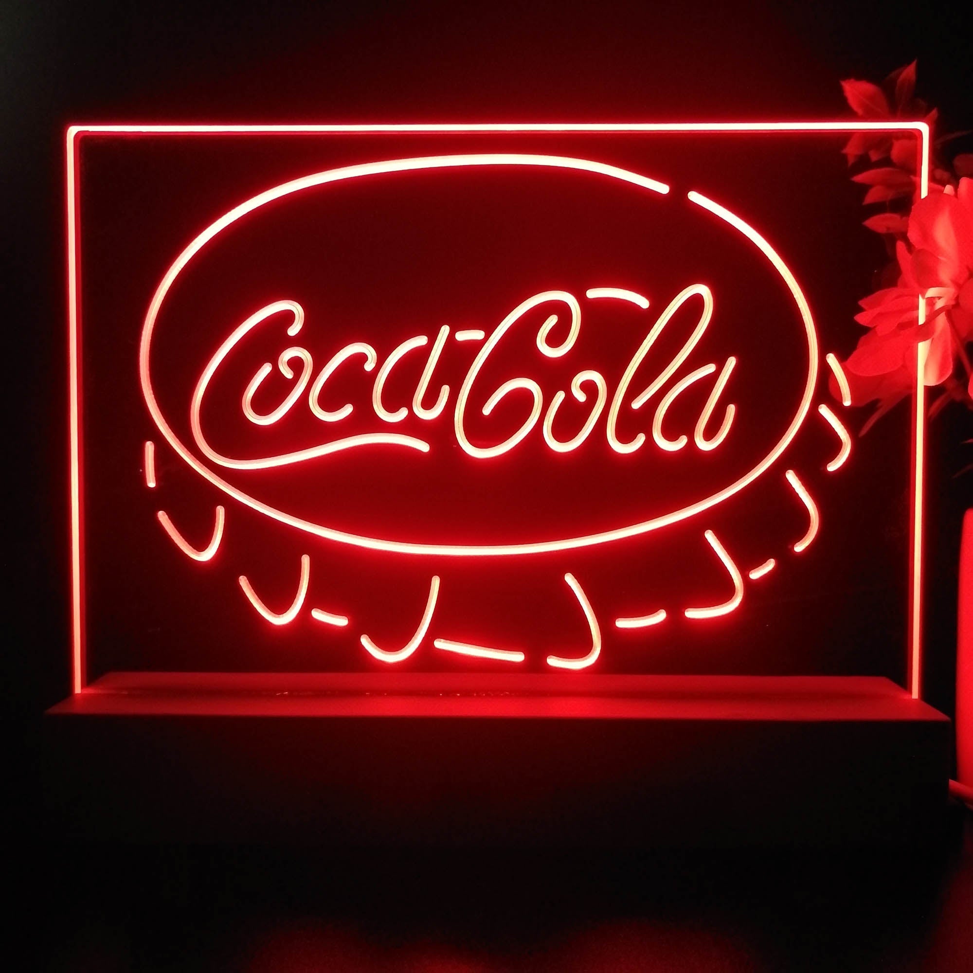 Coca Cola Bottle Cap Bar Neon Sign Pub Bar Lamp