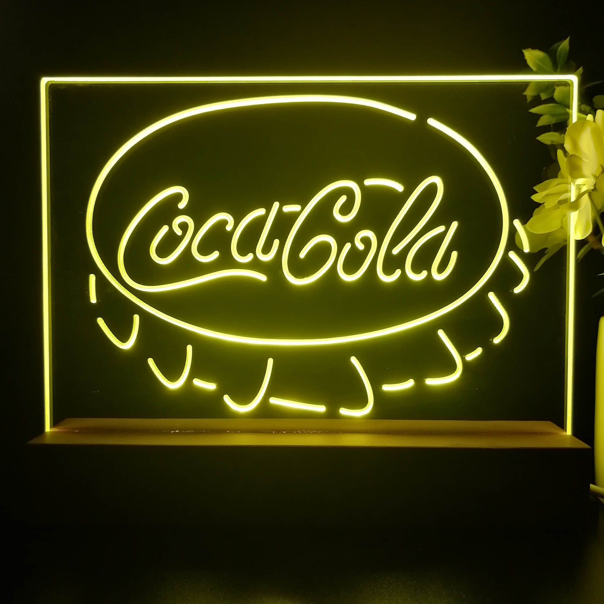 Coca Cola Bottle Cap Bar Neon Sign Pub Bar Lamp