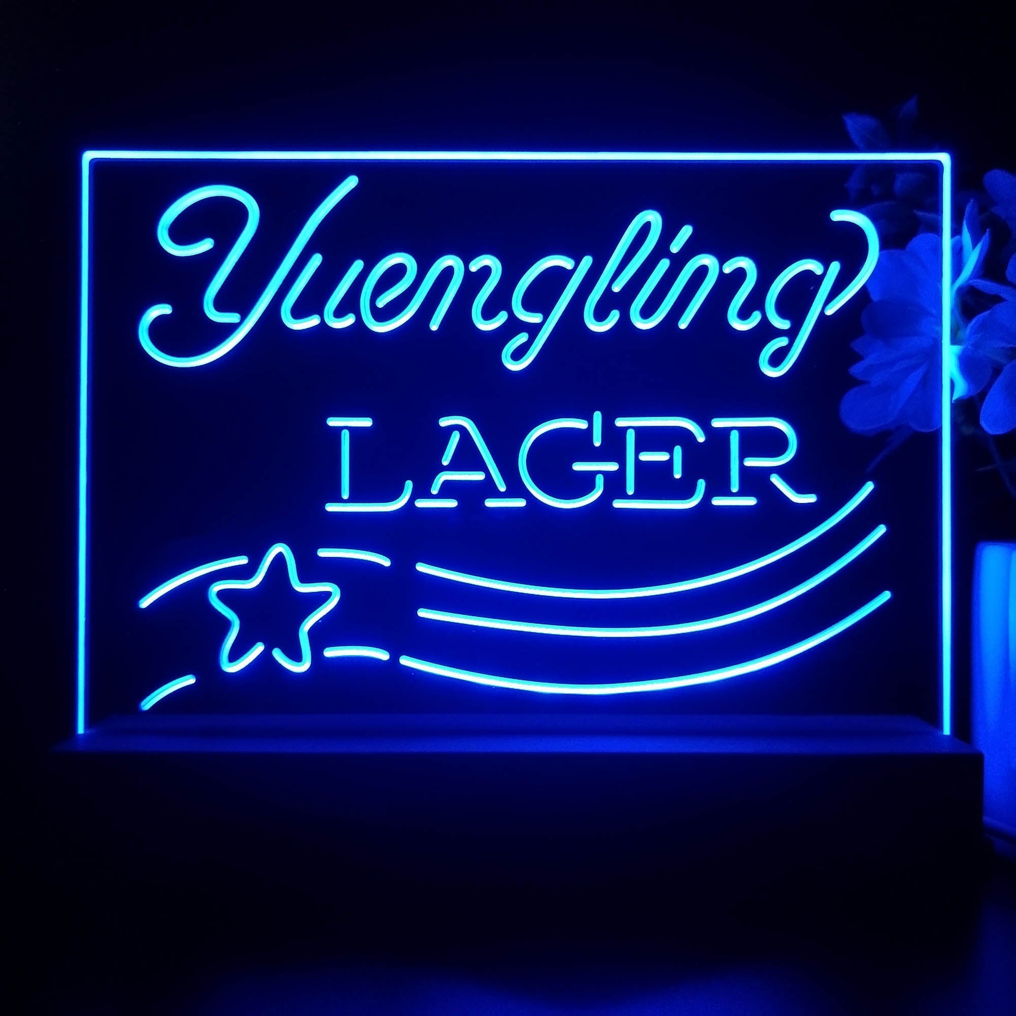 Yuengling Beer Larger Bar Neon Sign Pub Bar Lamp