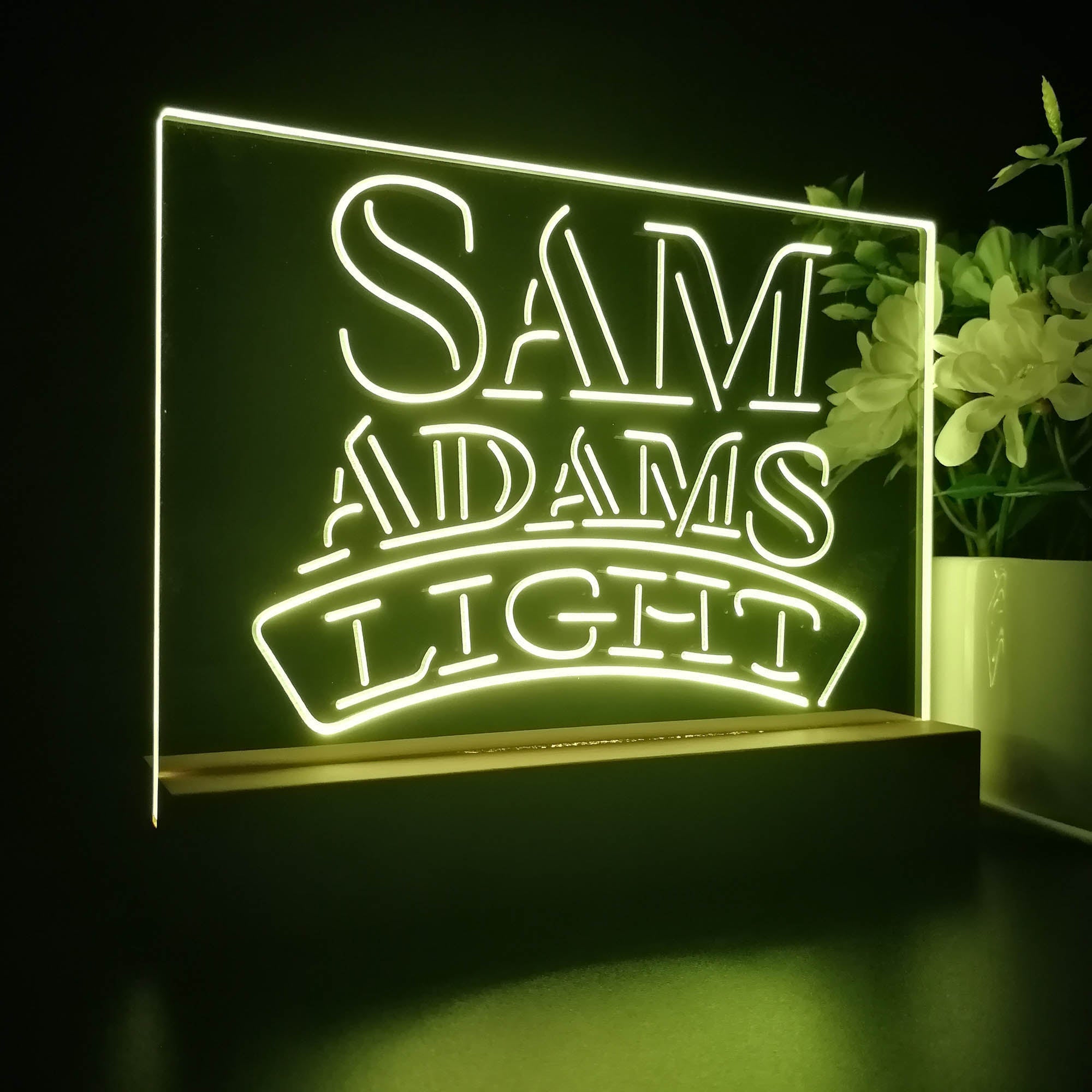 Samuel Adam Light Neon Sign Pub Bar Lamp