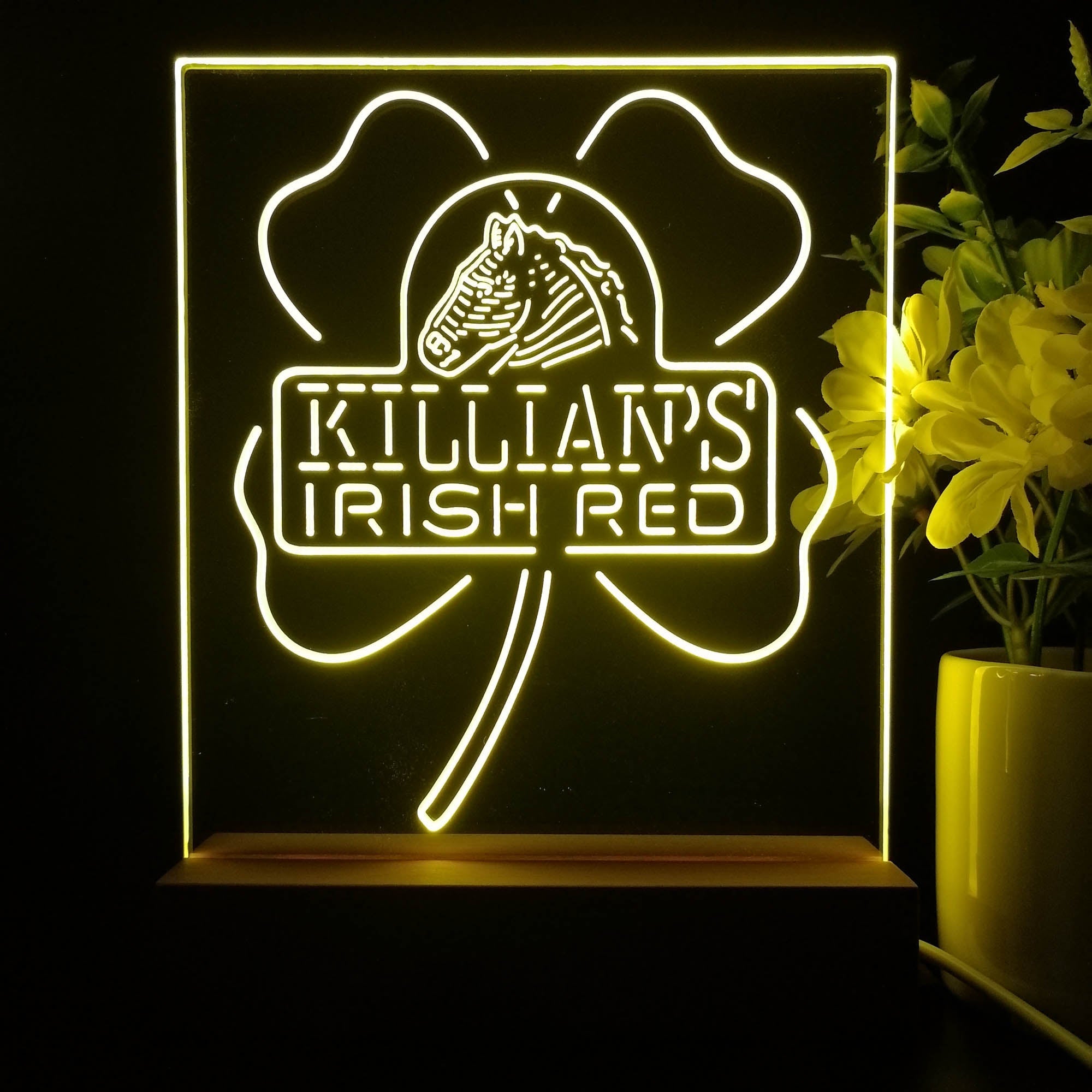Killian's Irish Red Night Light Neon Pub Bar Lamp
