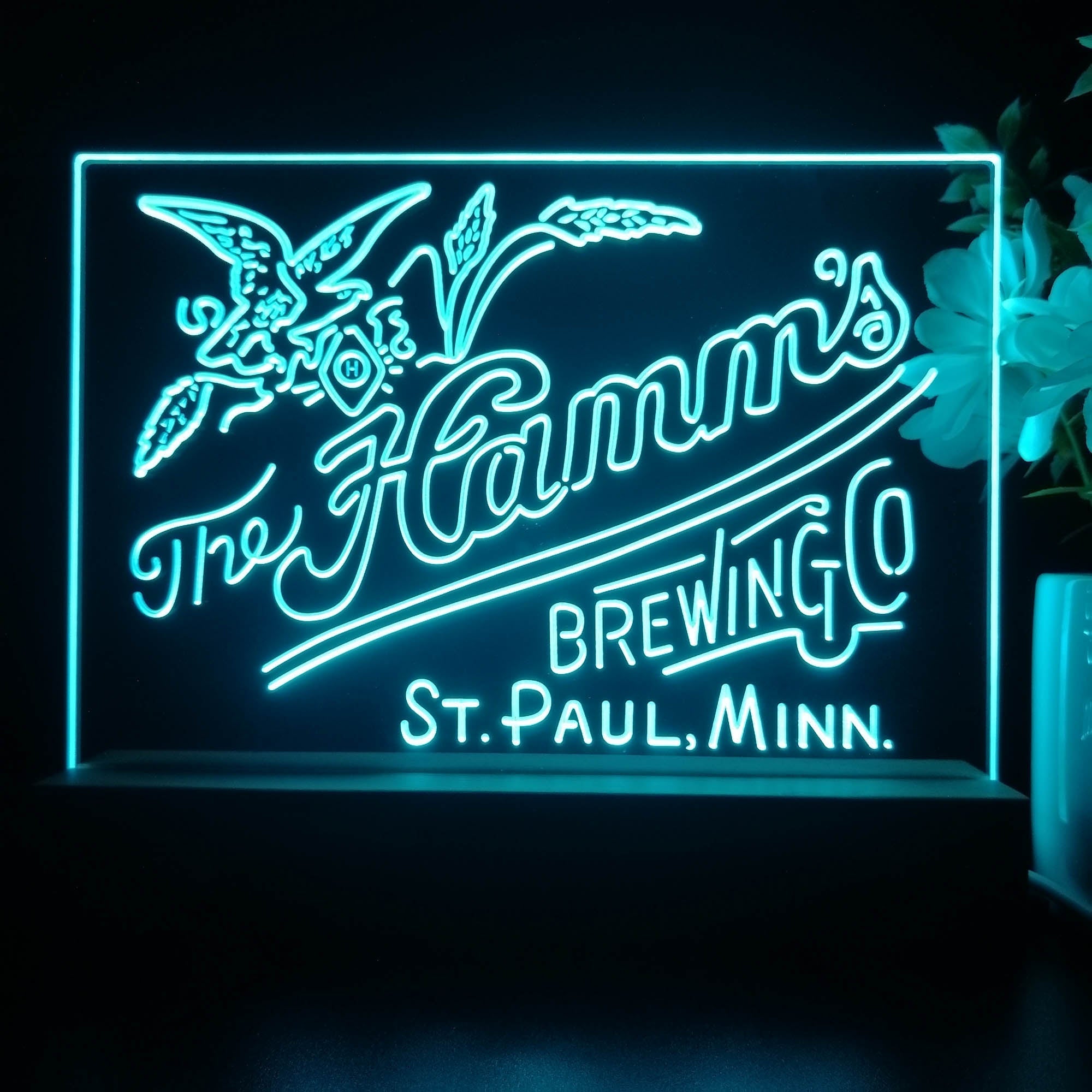The Hamm's Brewing Company Neon Sign Pub Bar Lamp
