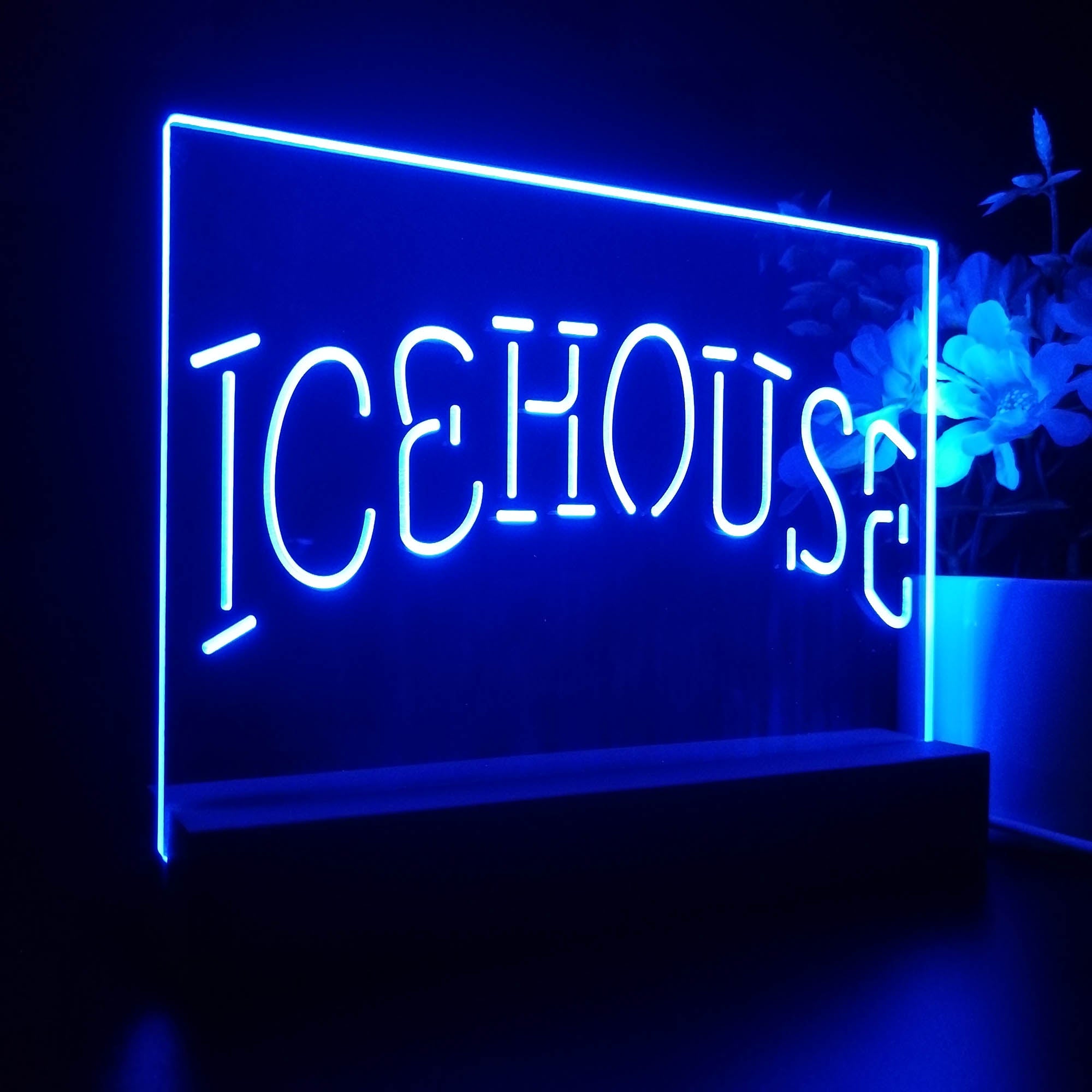 Icehouse Beer Neon Sign Pub Bar Lamp