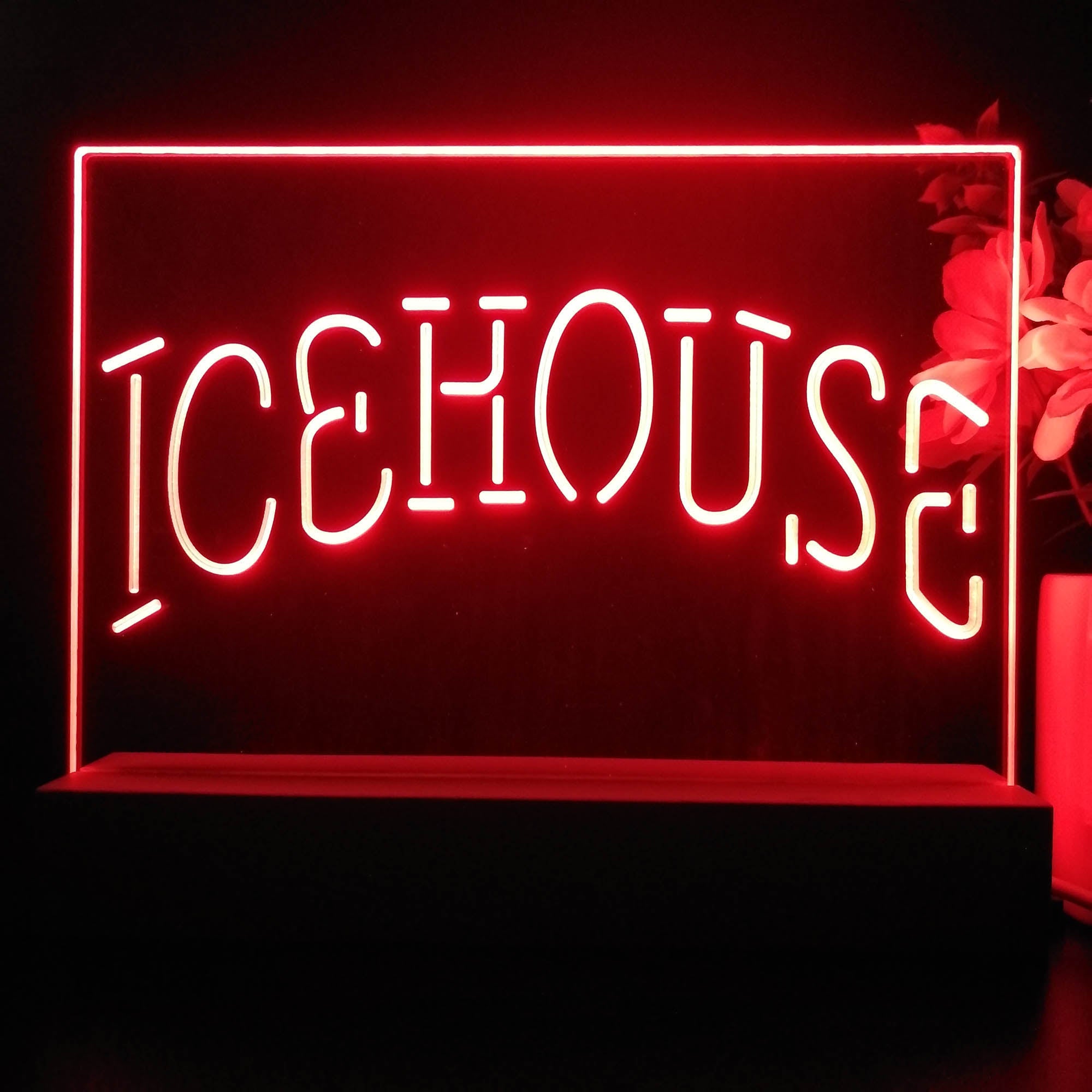 Icehouse Beer Neon Sign Pub Bar Lamp
