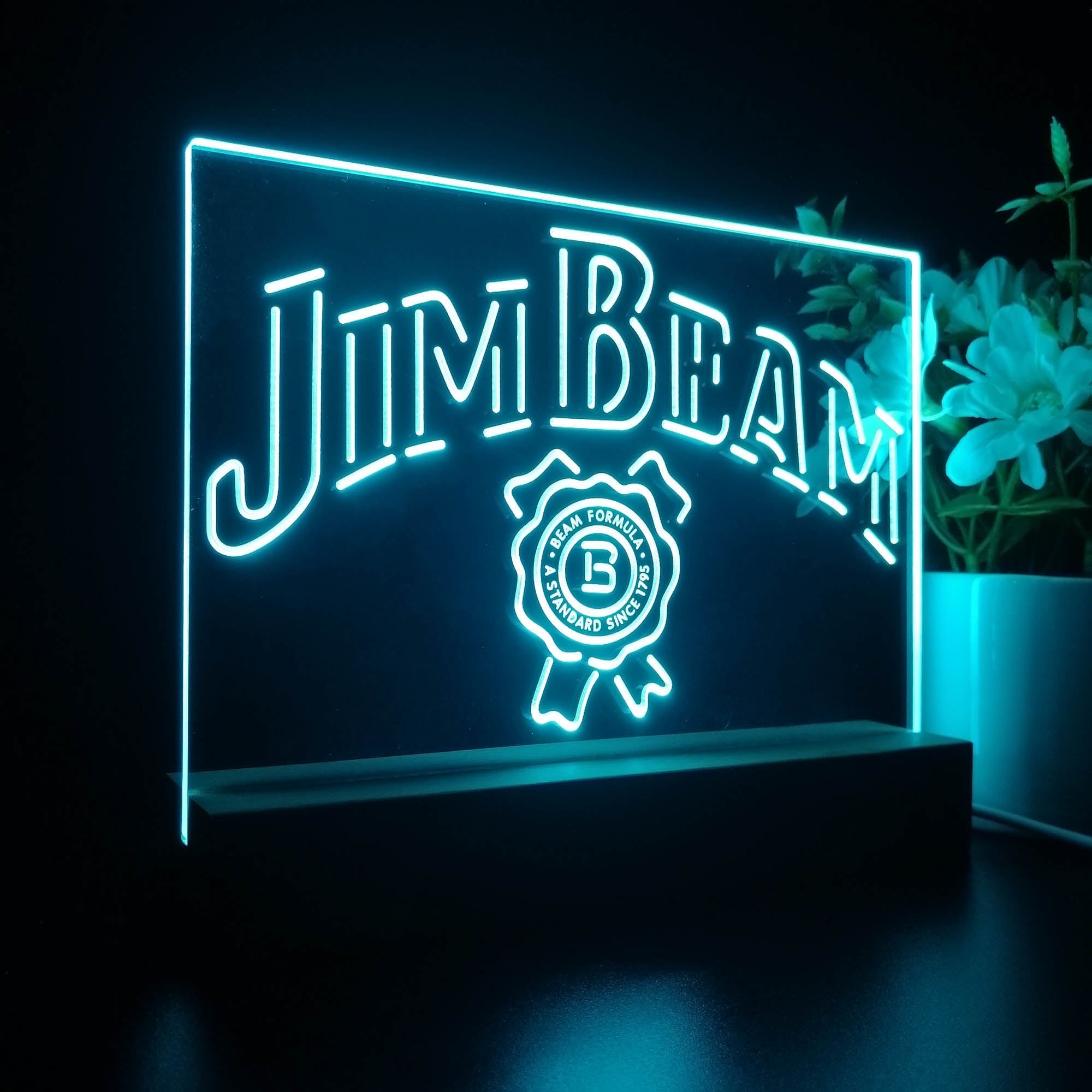 Jim Beam Beer Neon Sign Pub Bar Lamp