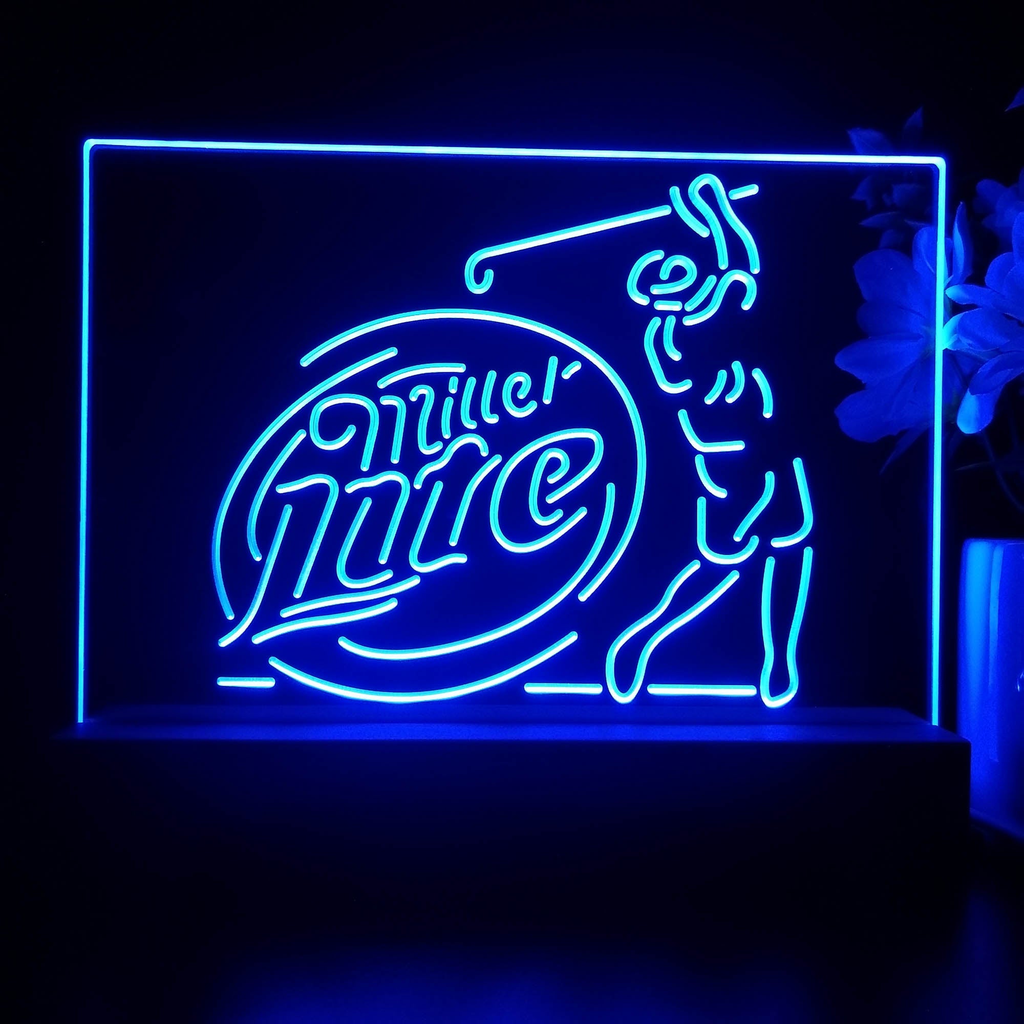 Miller Golf Neon Sign Pub Bar Lamp