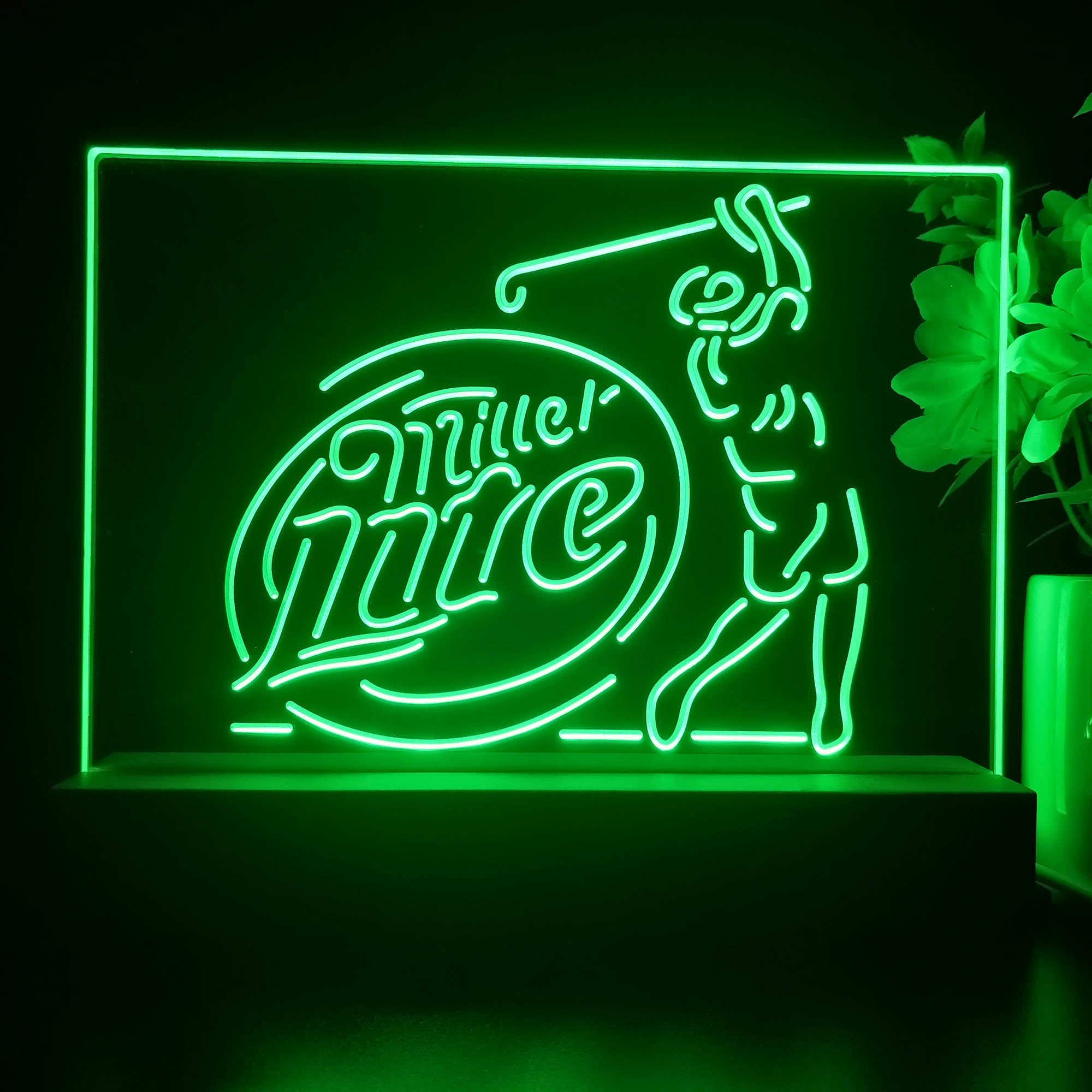 Miller Golf Neon Sign Pub Bar Lamp
