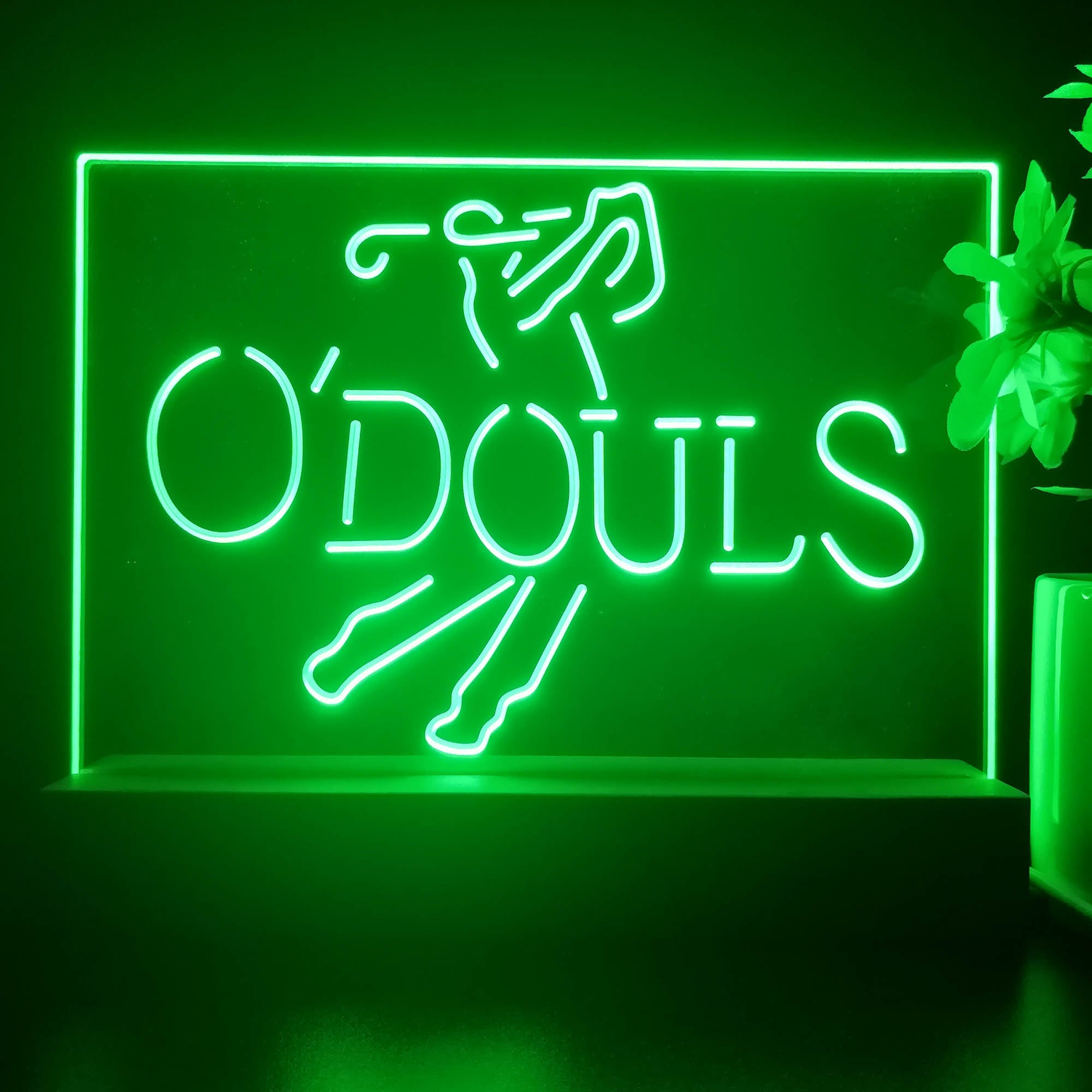 O'Doul's Beer Golfer Neon Sign Pub Bar Lamp
