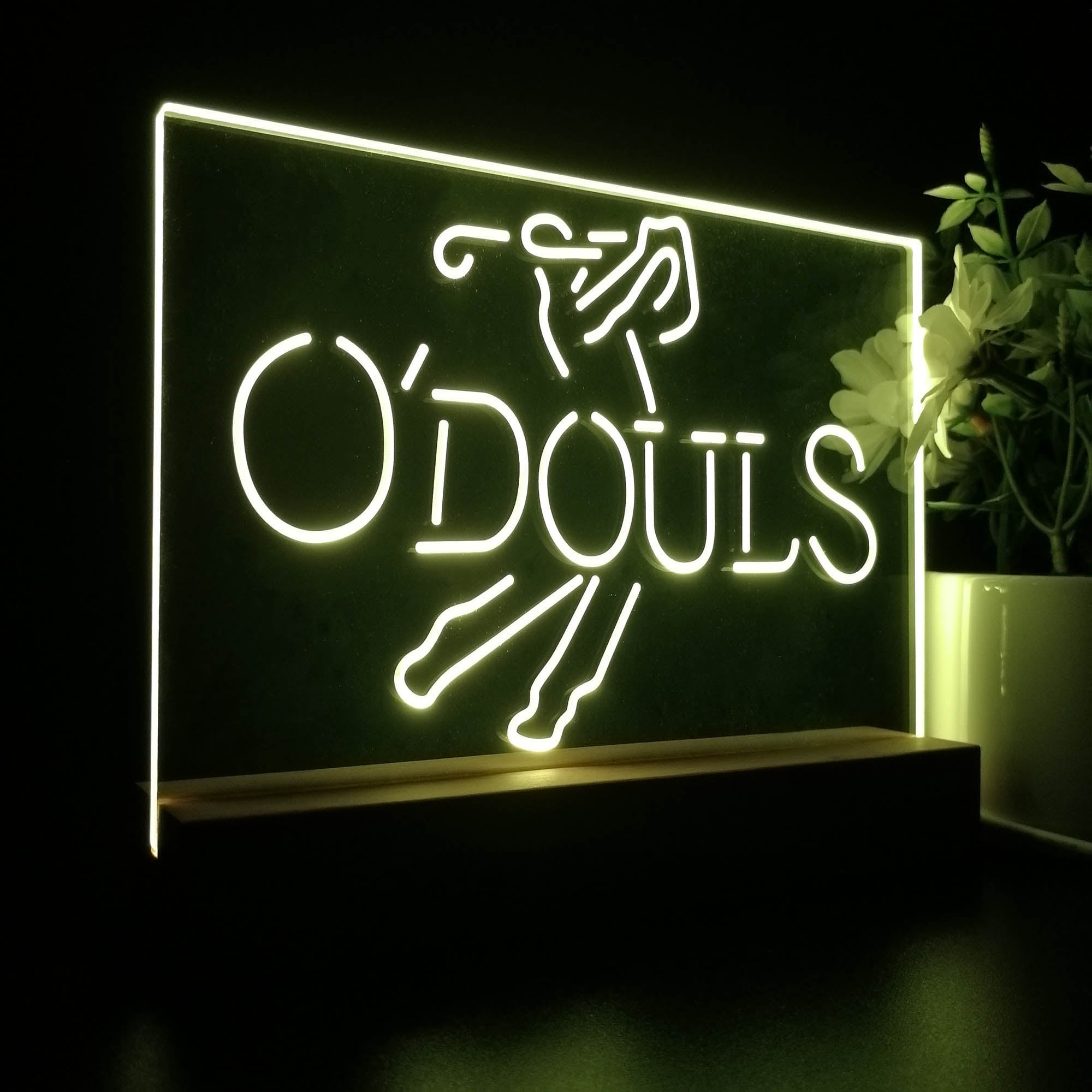 O'Doul's Beer Golfer Neon Sign Pub Bar Lamp