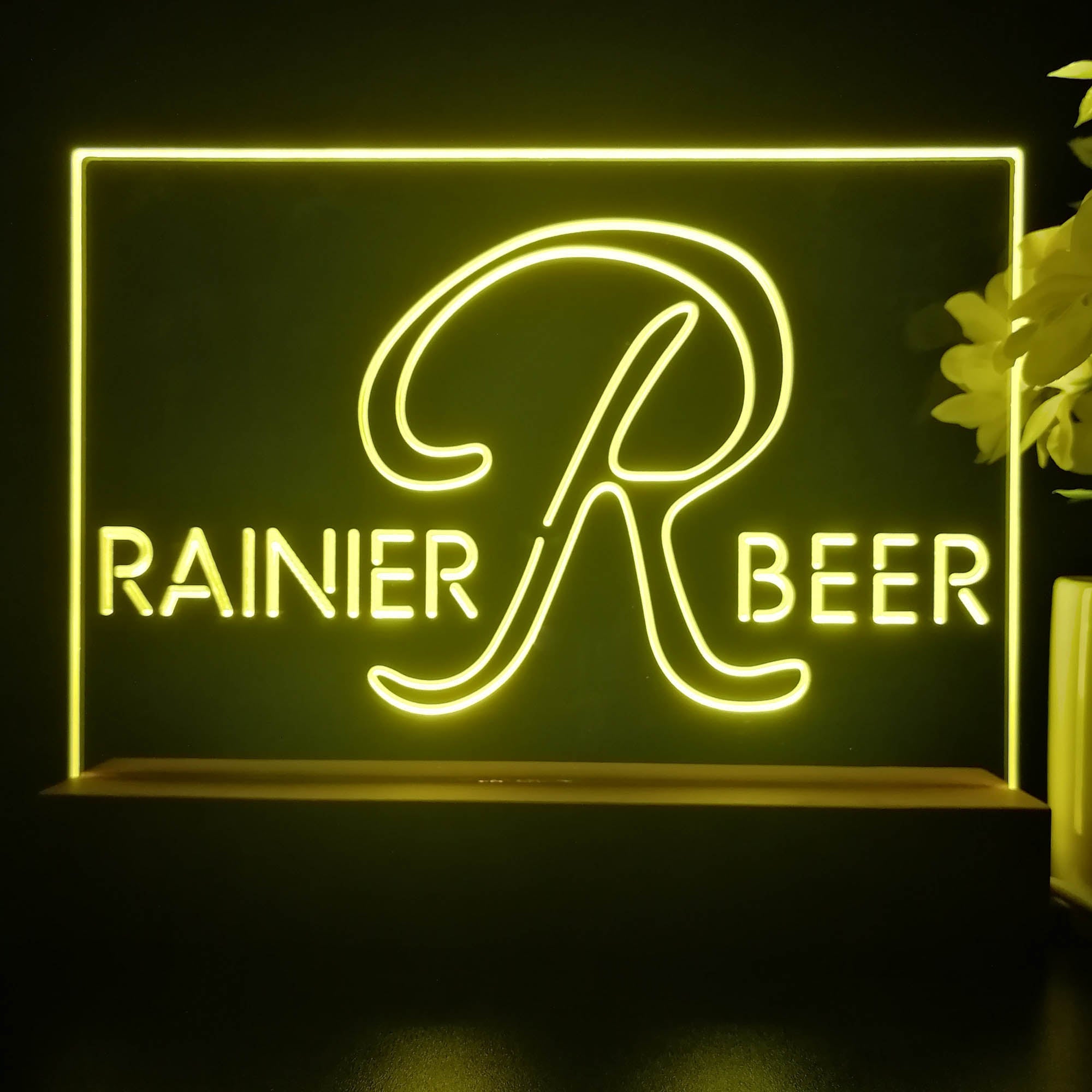 Rainier Beer Neon Sign Pub Bar Lamp