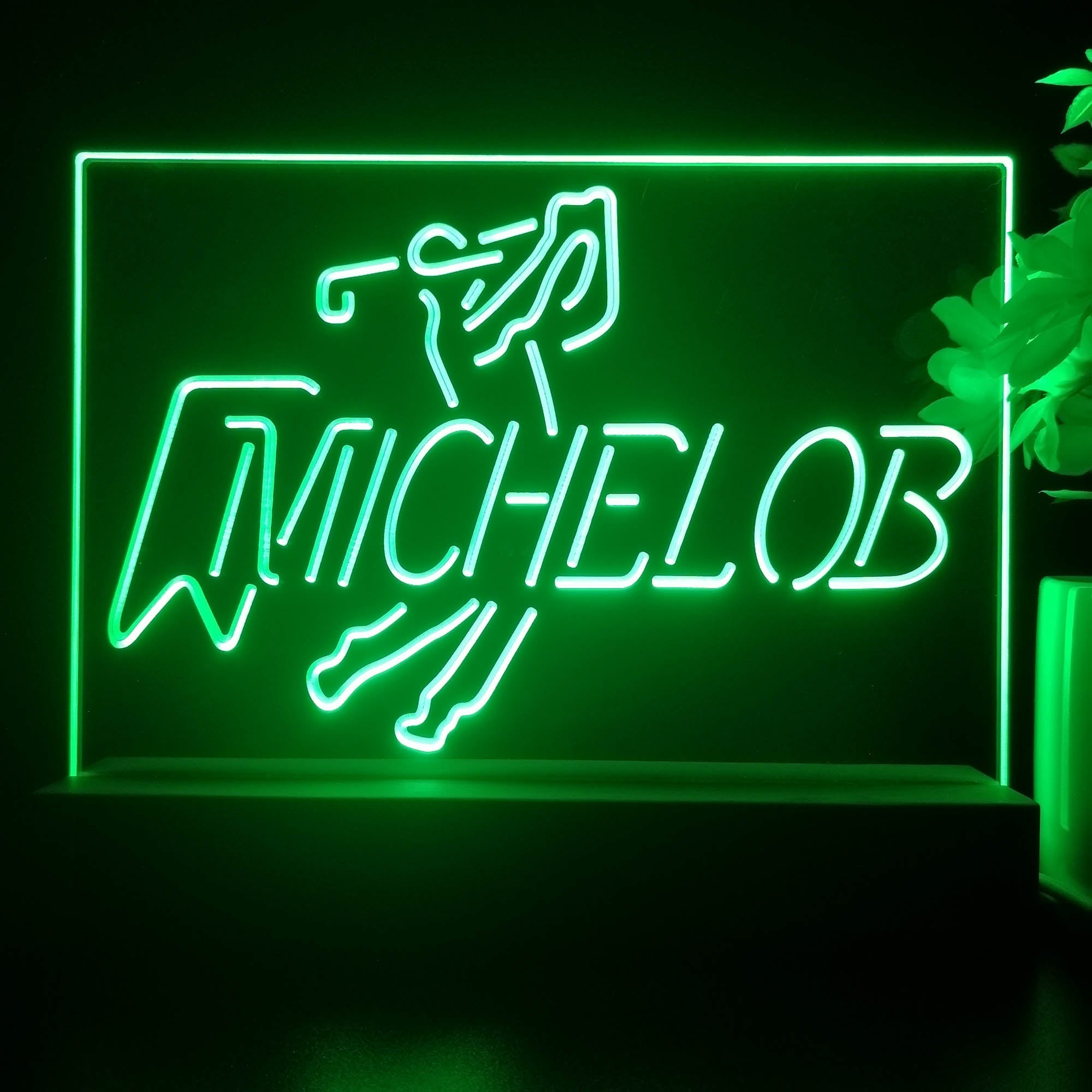 Michelob Golf Neon Sign Pub Bar Lamp