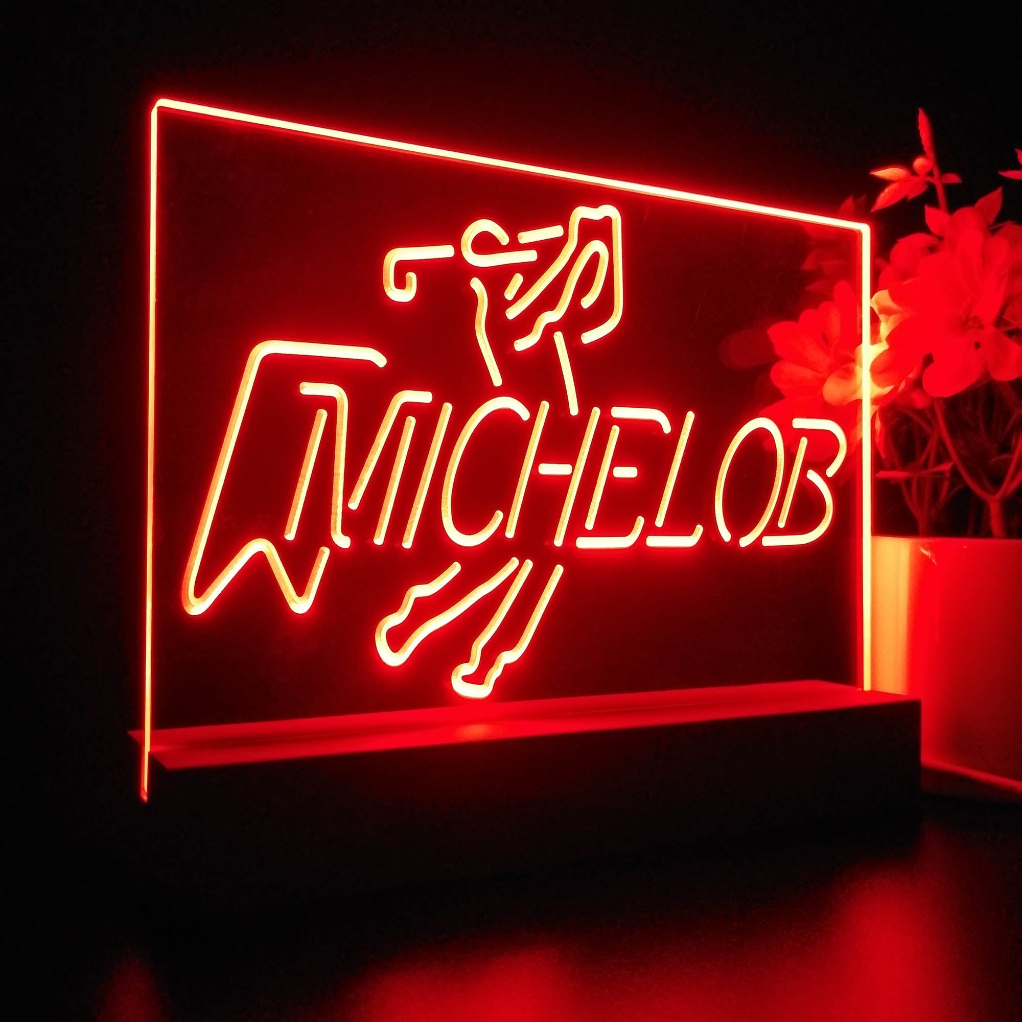 Michelob Golf Neon Sign Pub Bar Lamp