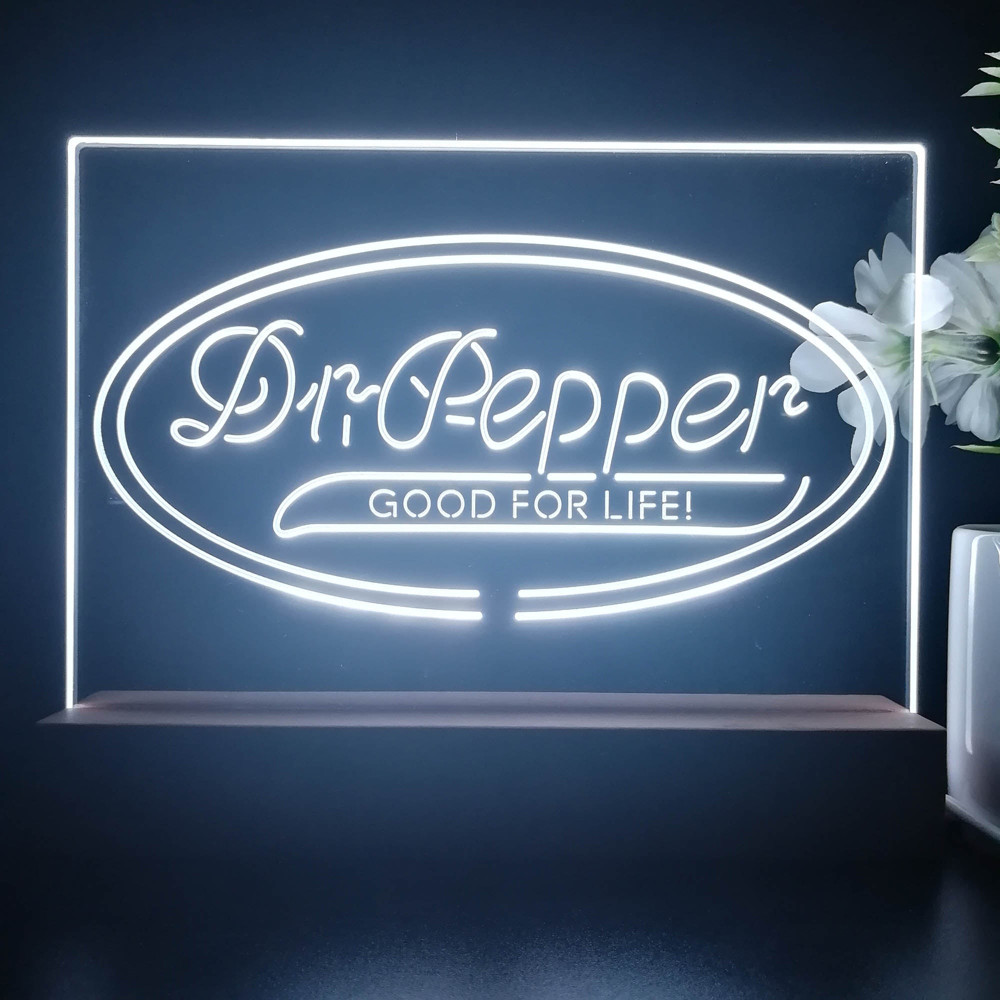 Dr Pepper Good for Life Neon Sign Pub Bar Lamp