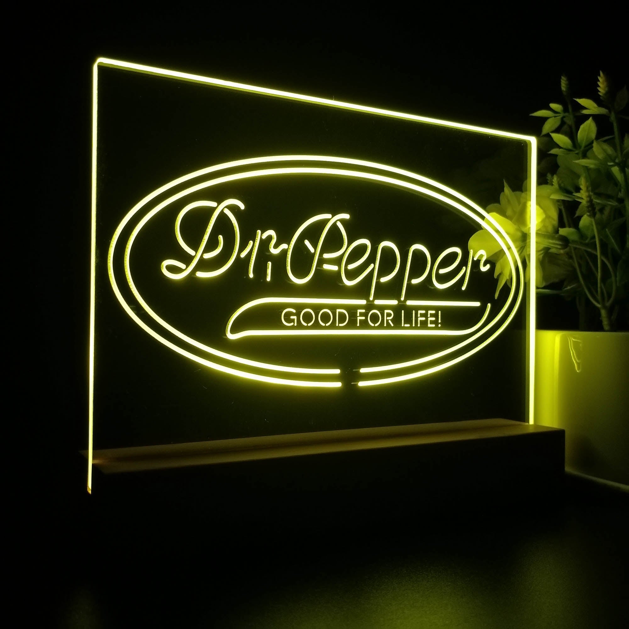 Dr Pepper Good for Life Neon Sign Pub Bar Lamp
