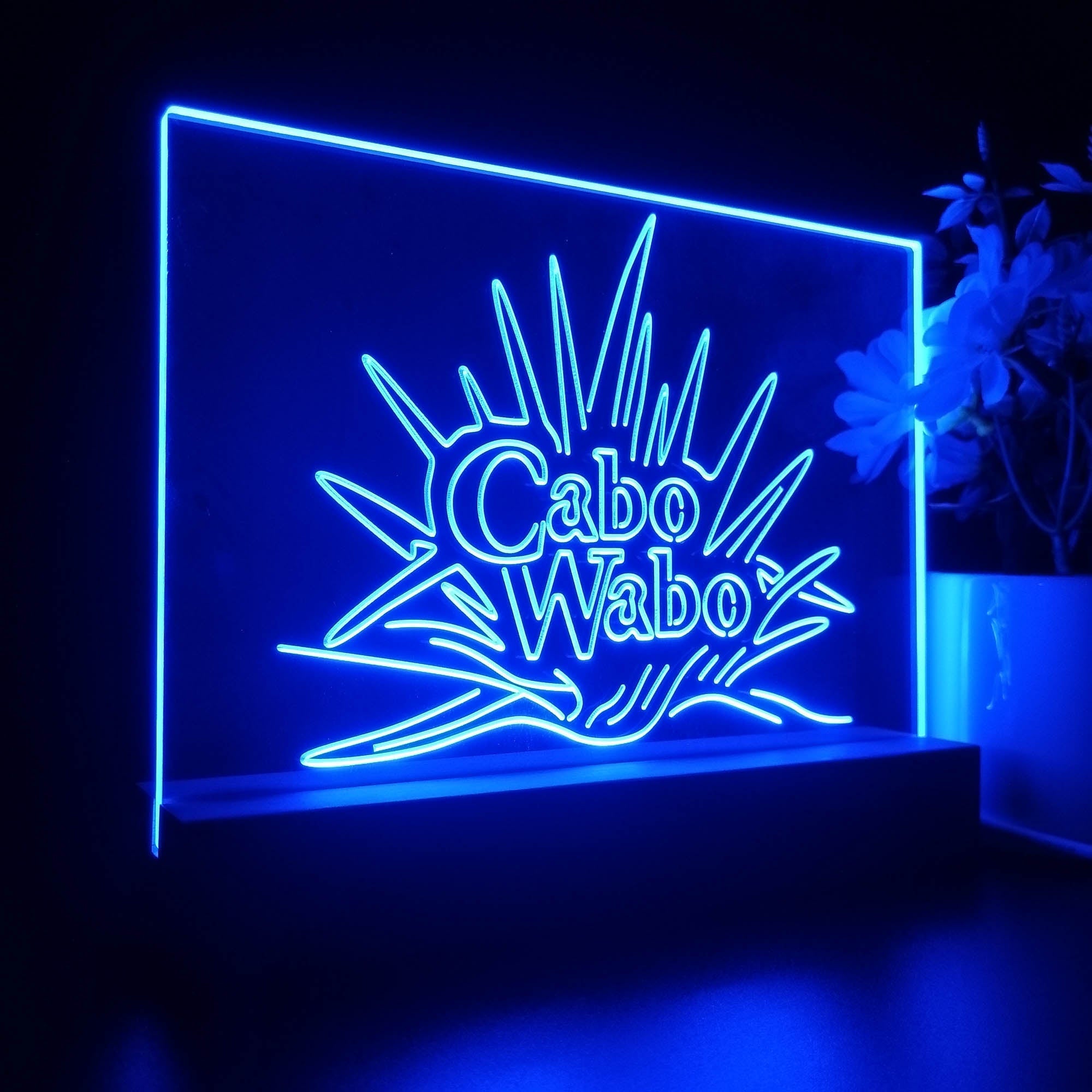 Cabo Wabo Tequila Neon Sign Pub Bar Lamp