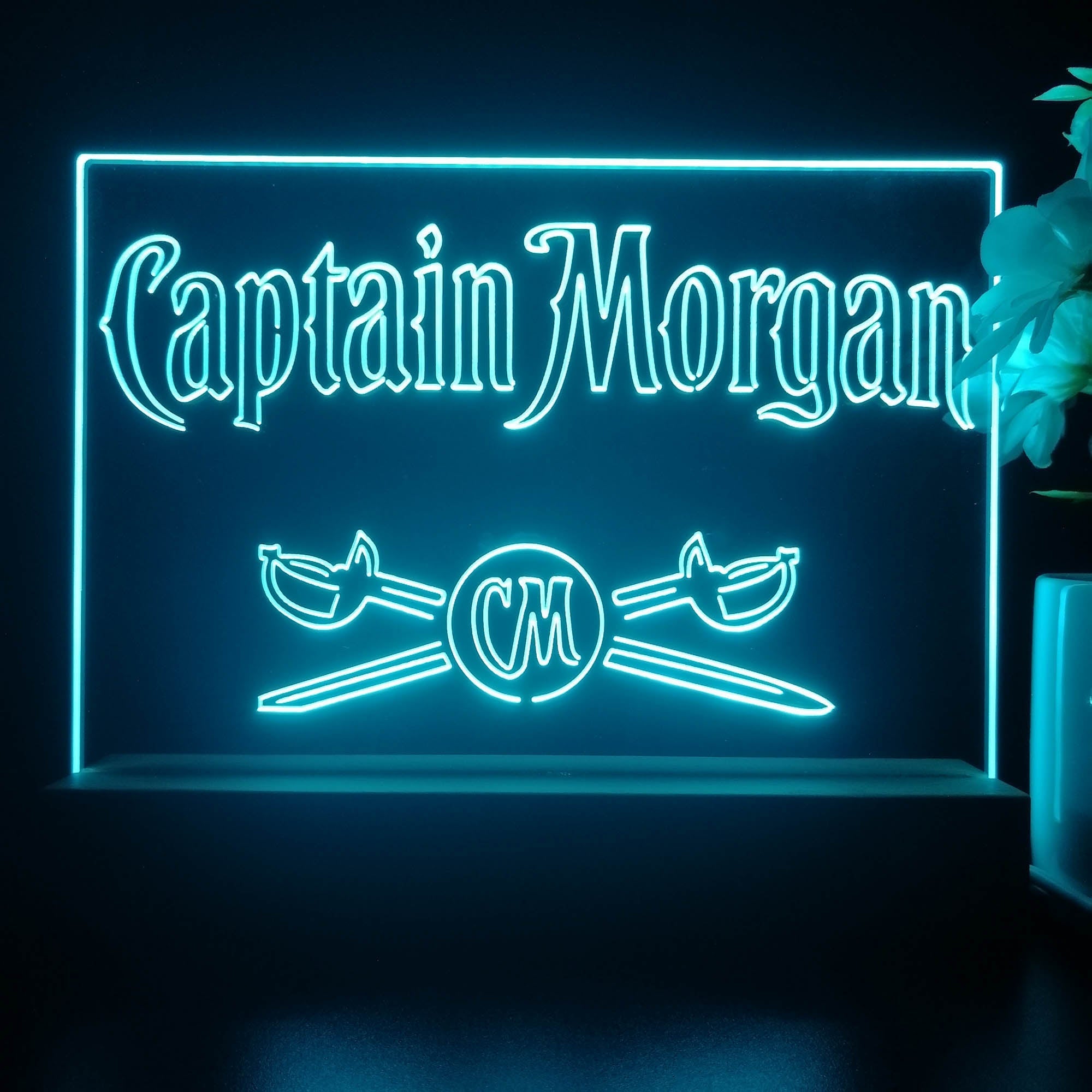 Captain Morgan Neon Sign Pub Bar Lamp
