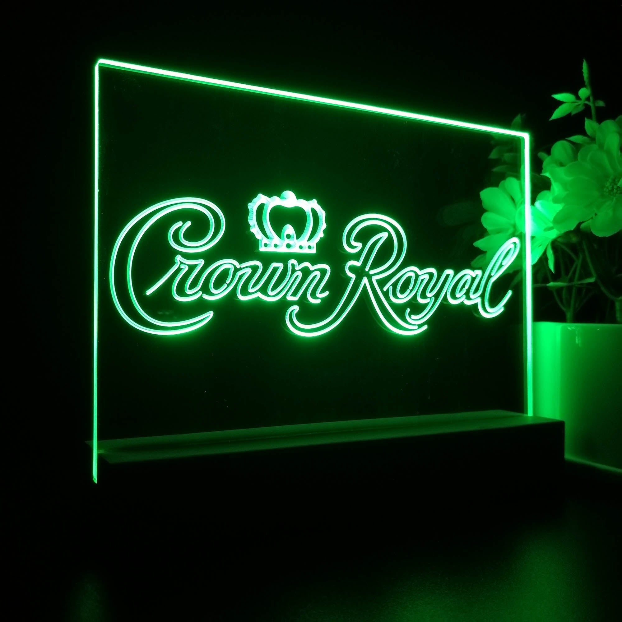 Crown Royal Pub Wine Neon Sign Pub Bar Lamp
