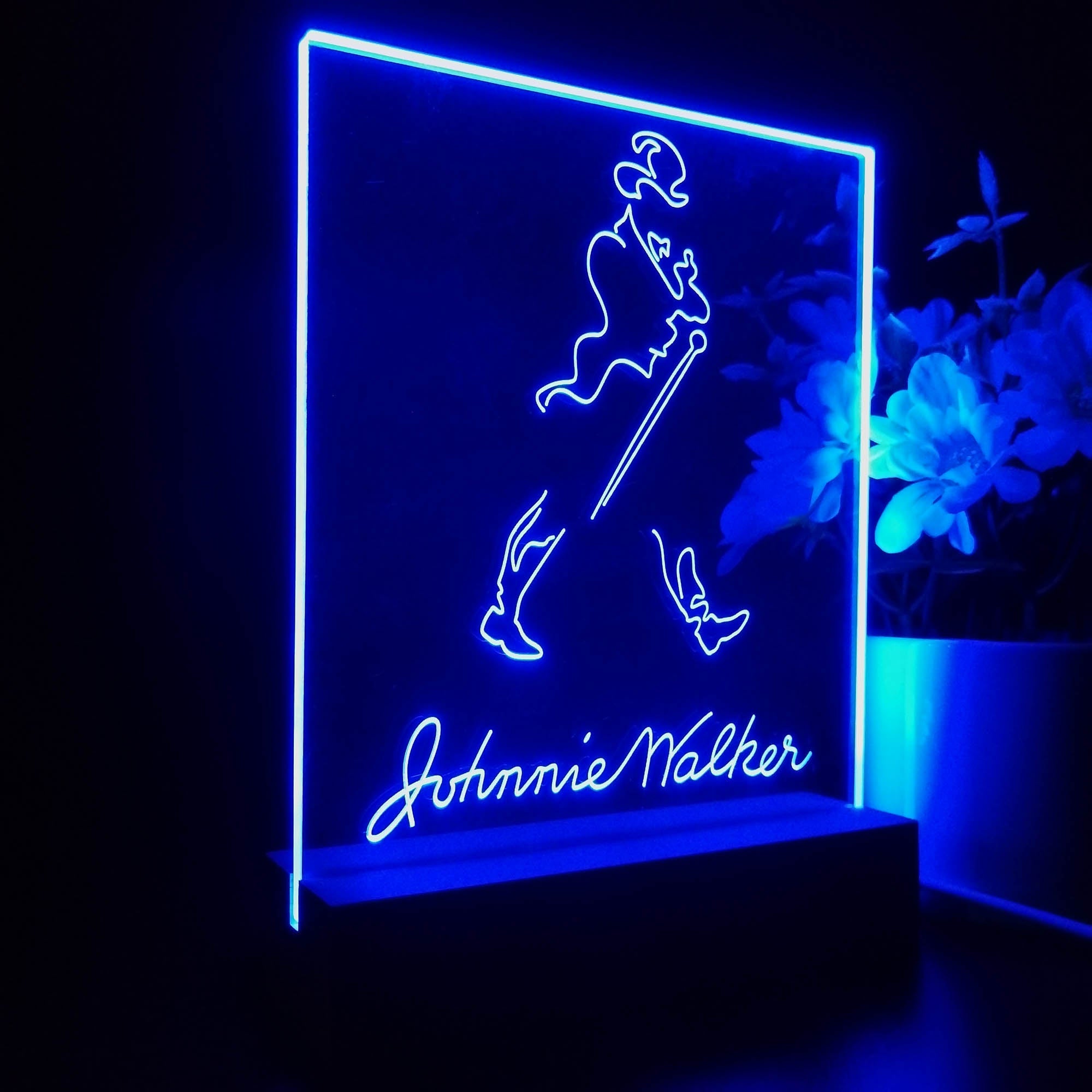 Johnnie Walker Right Night Light Neon Pub Bar Lamp